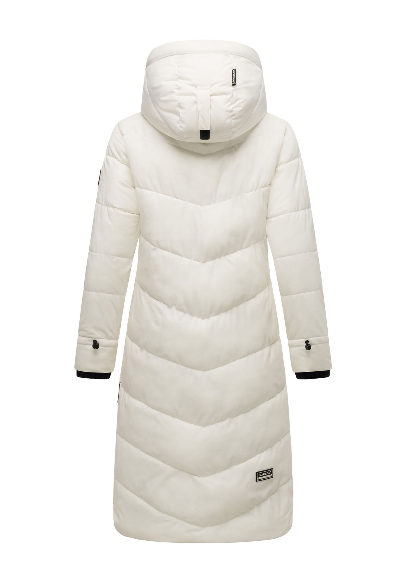 Marikoo Winterjacke »Benikoo«, langer Winter Mantel gesteppt