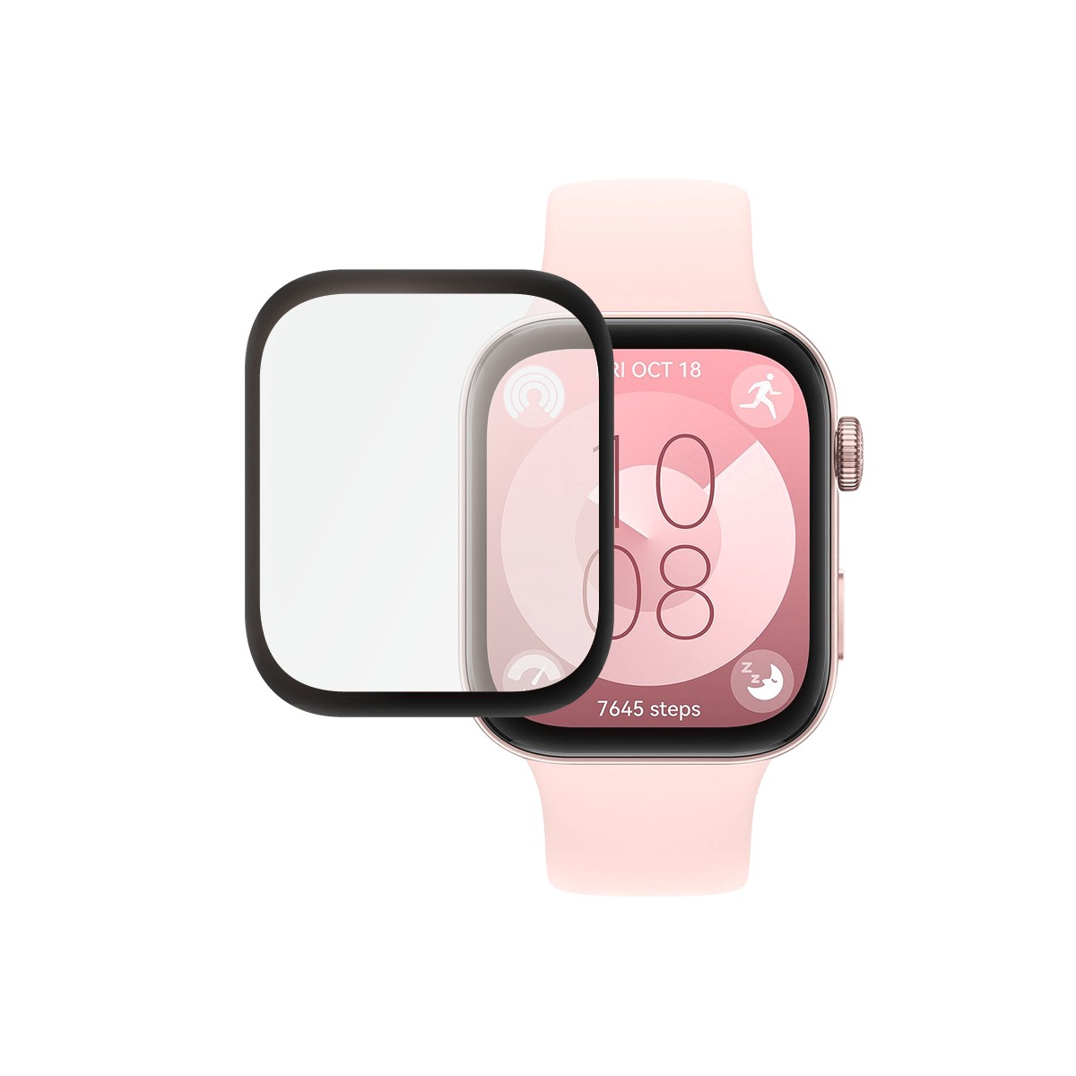 SAFE by PanzerGlass Displayschutzglas »Screen Protector«, für Huawei Watch Fit 3, Displayschutzfolie, Schutzfolie, Bildschirmschutz, kratz- & stoßfest