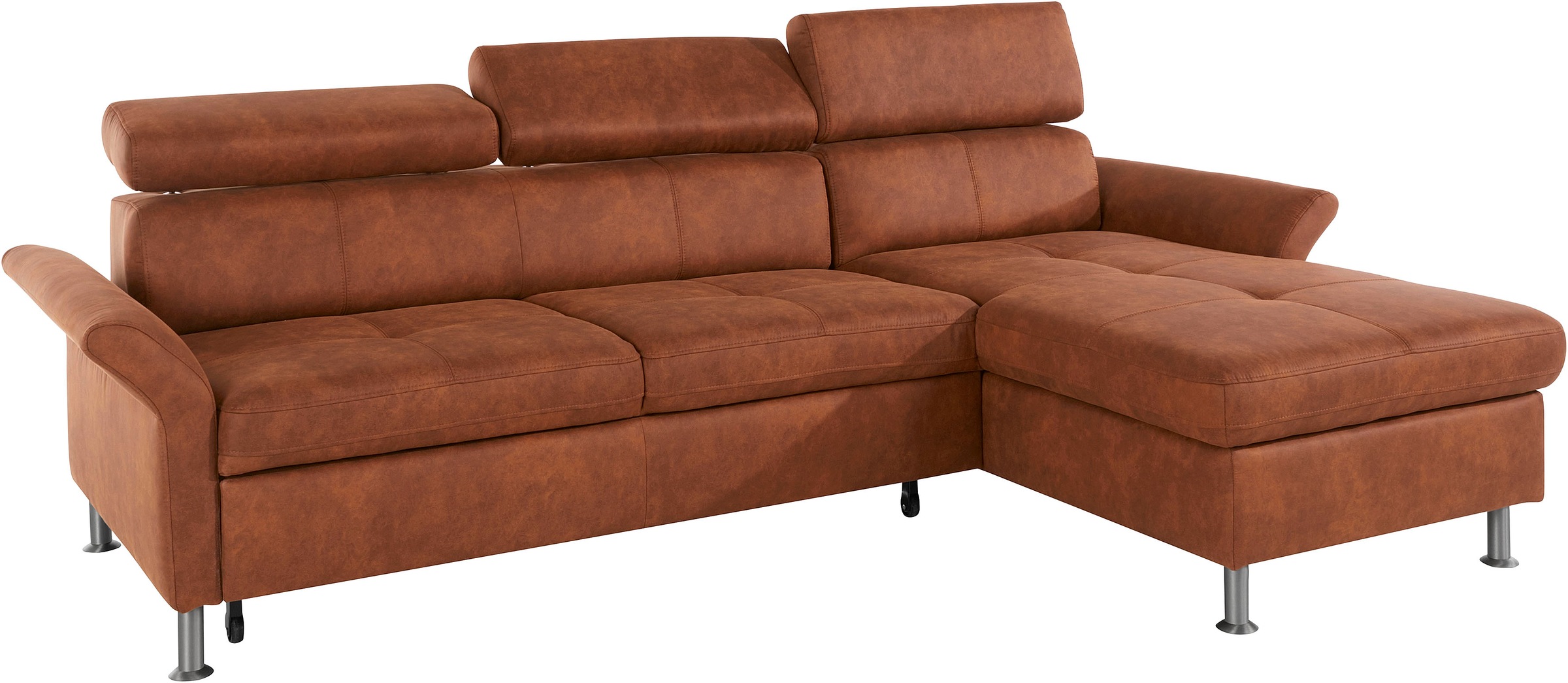 exxpo - sofa fashion Ecksofa "Maretto, bequem & komfortabel, bodenfrei, Bre günstig online kaufen