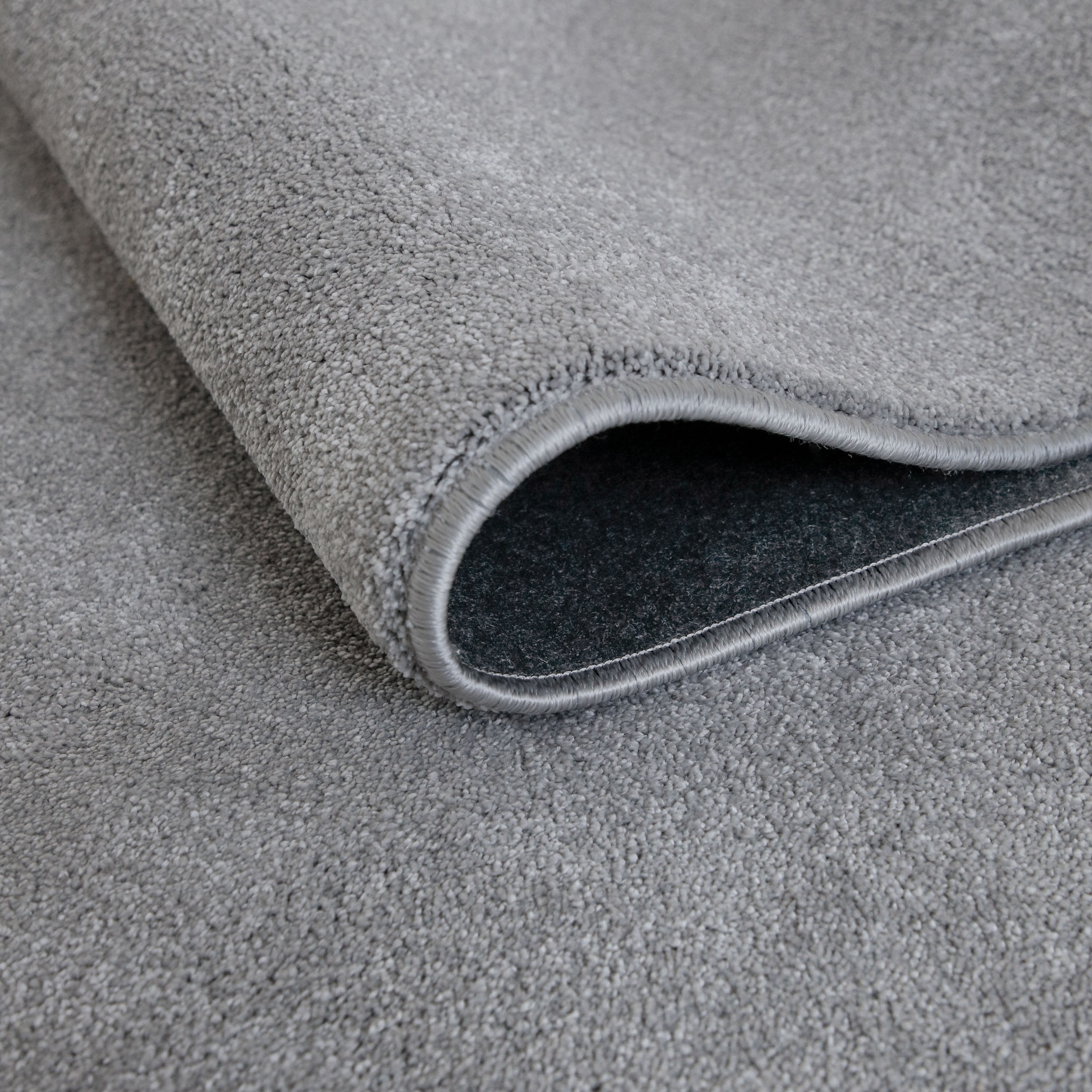 OTTO home Teppich »Lisbea« rechteckig 17 mm Höhe moderner dichter weicher Kurzflorteppich, Wohnzimmer, Schlafzimmer