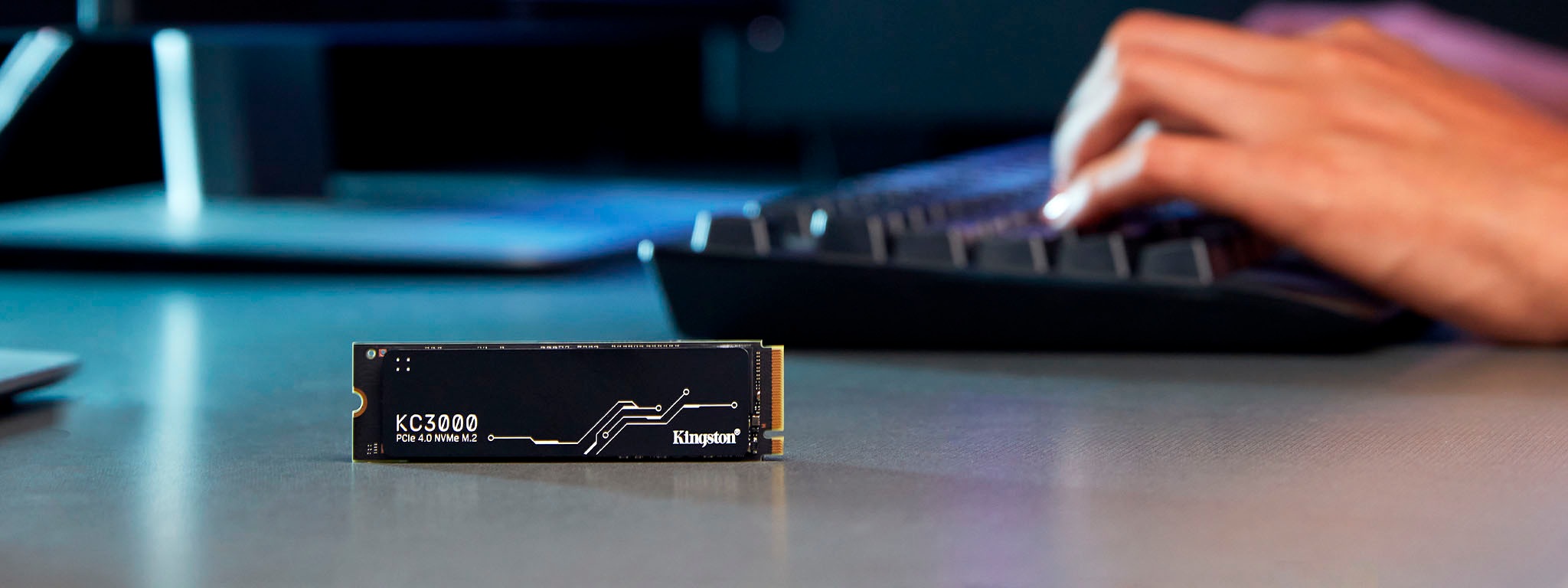 Kingston interne SSD »KC3000 4096GB«, Anschluss M.2 (2880)