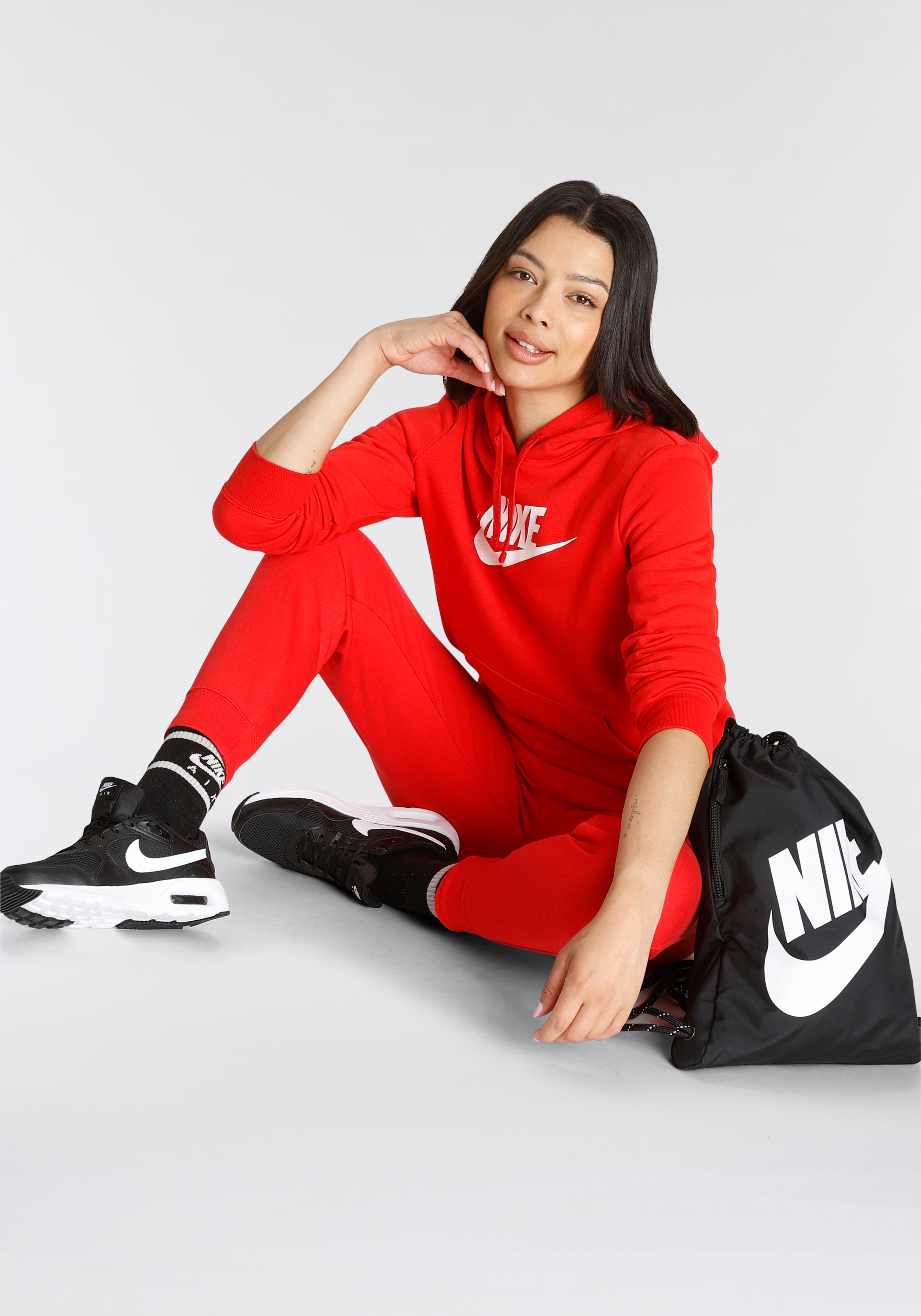 Nike Sportswear Kapuzensweatshirt »Club Fleece Women's Logo Pullover Hoodie«