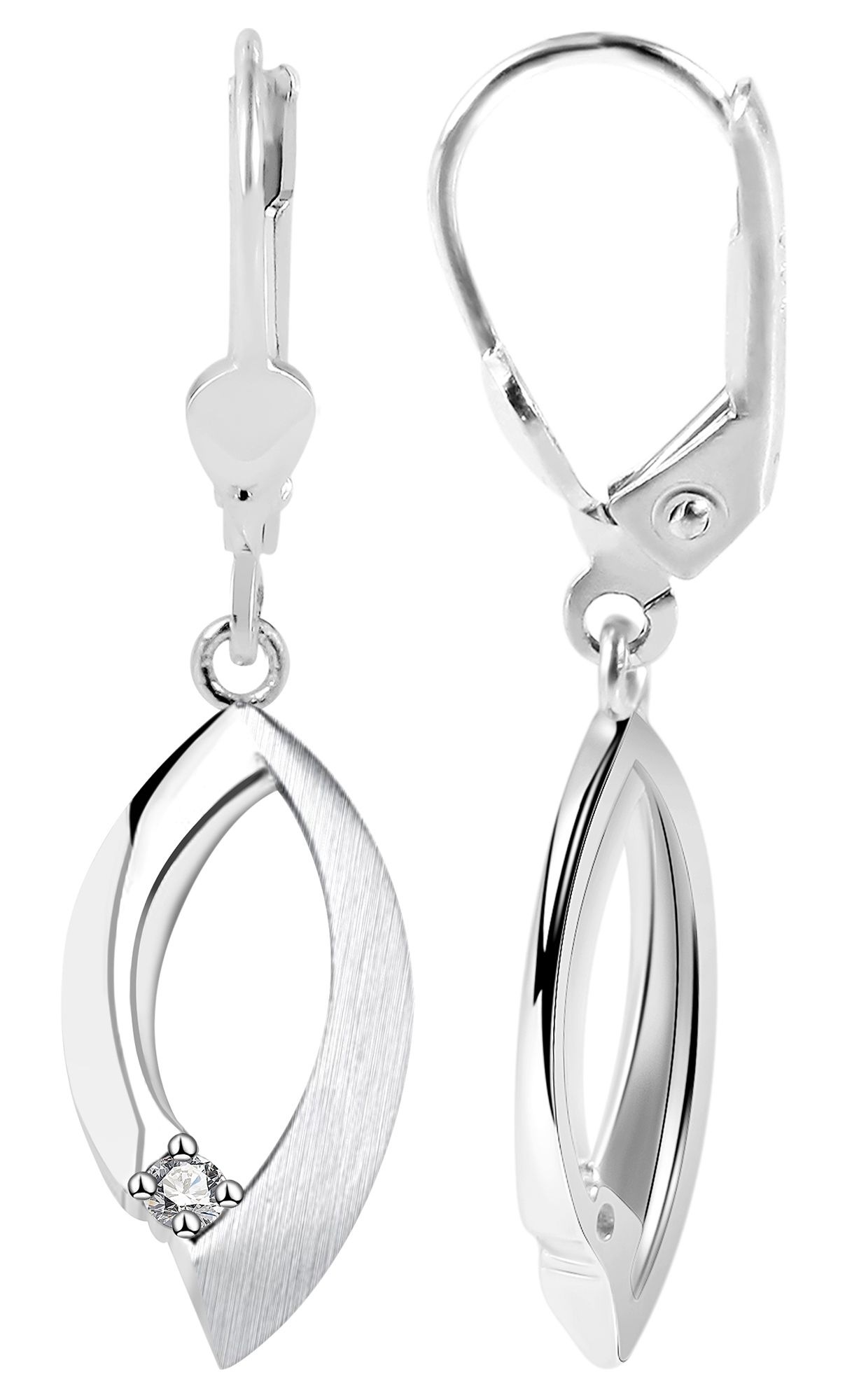 Adelia´s Paar Ohrhänger "Damen Ohrringe – Ohrhänger aus 925 Silber mit Zirk günstig online kaufen