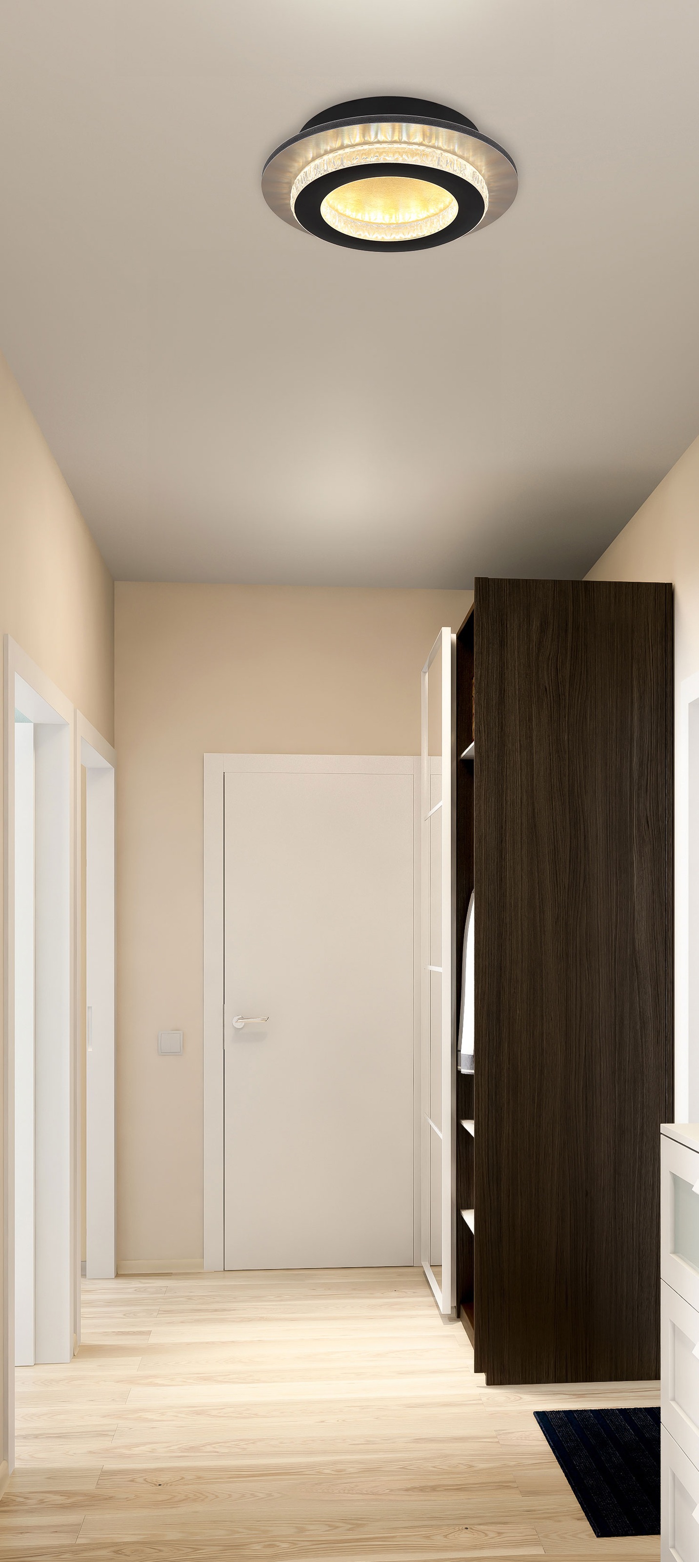 GLOBO LIGHTING Deckenleuchte »JAYDEN« LED-Modul 1 Stk. warmweiß - kaltweiß Deckenlampe Wohnzimmer-Leuchte Schlafzimmer-Leuchte Flur Küche