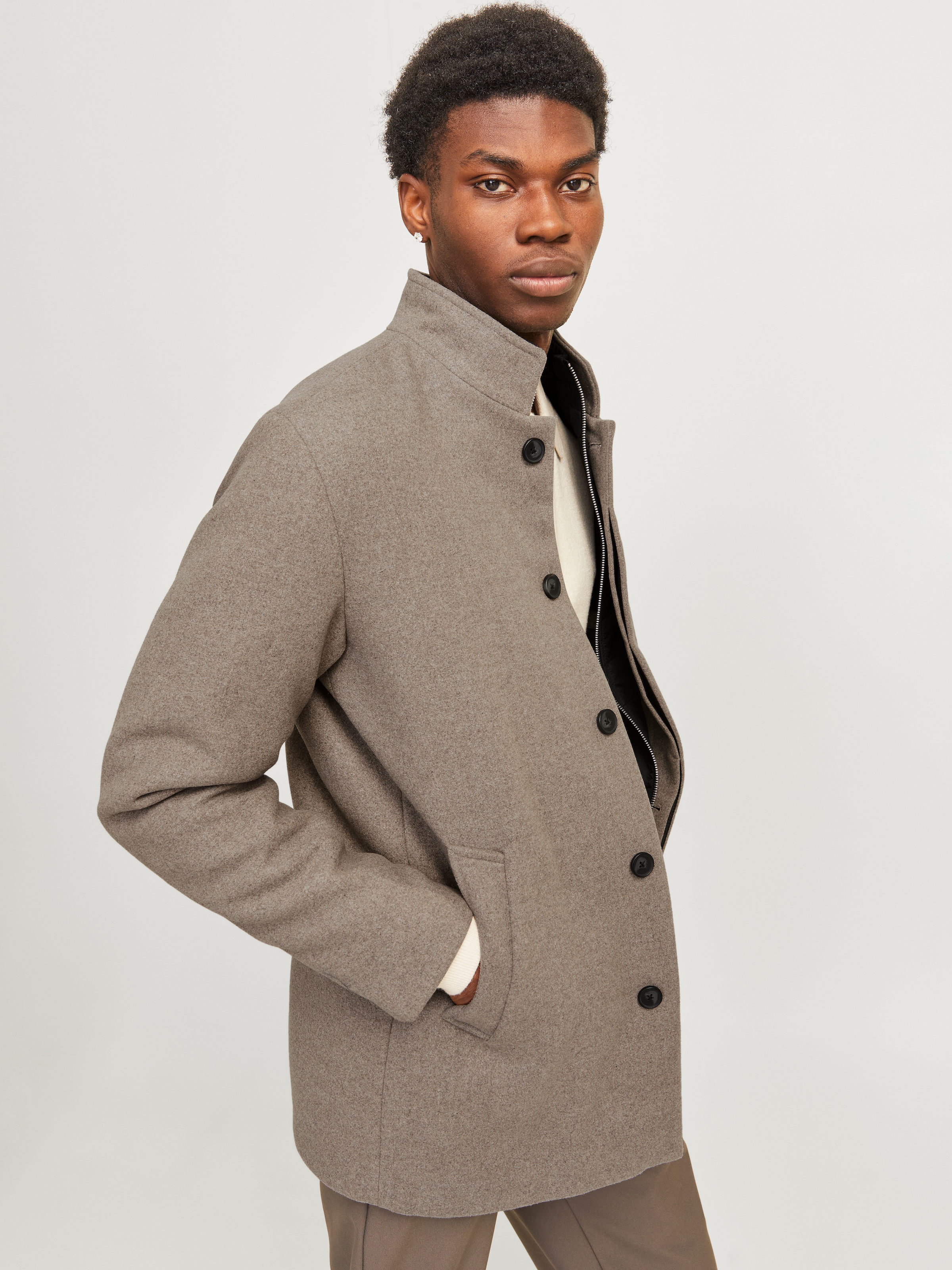 Jack & Jones Wolljacke "JJEHARRISON WOOL JACKET SN" günstig online kaufen