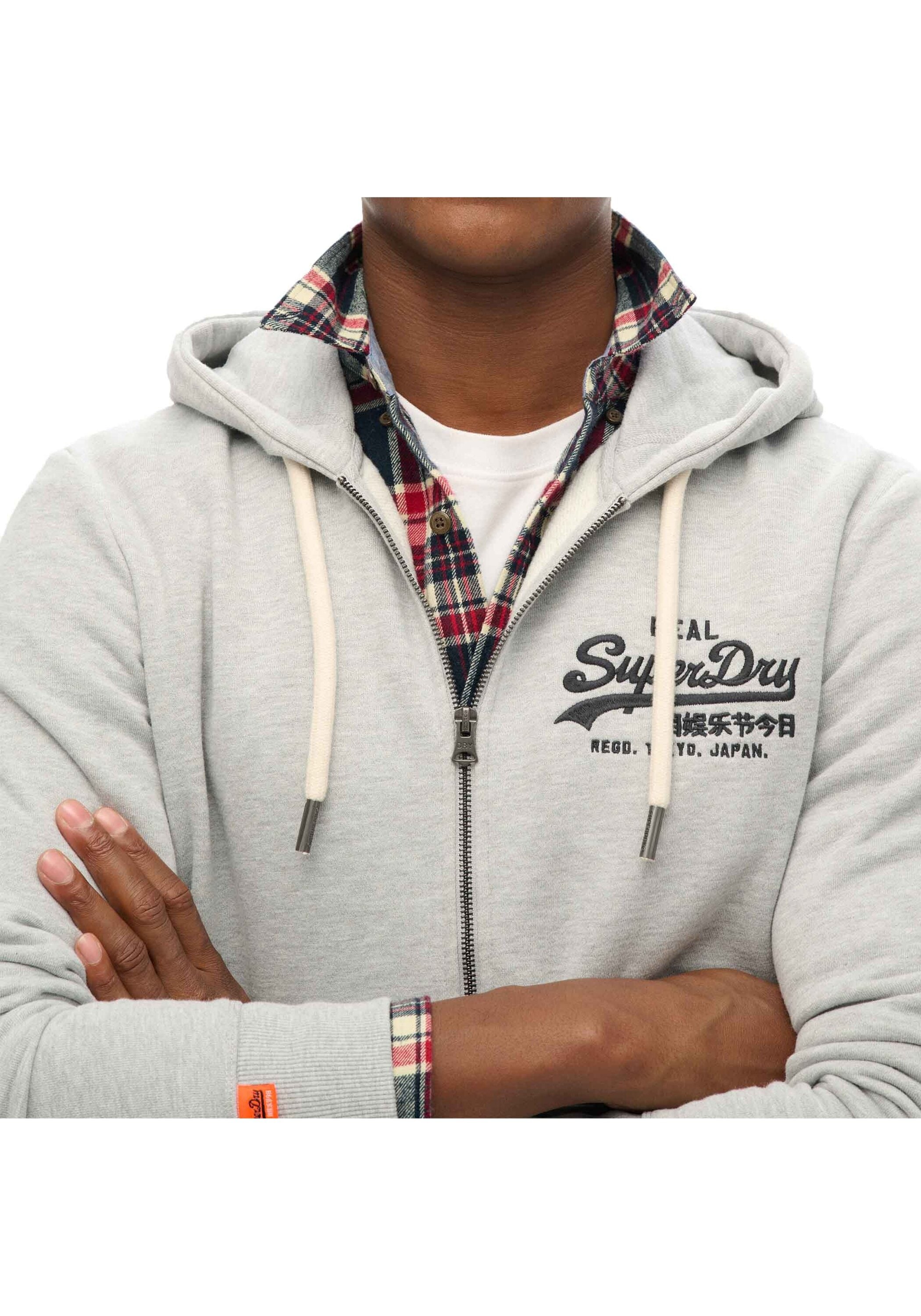 Superdry Sweatshirt »Sweatjacke VI Embroidered Ziphood«