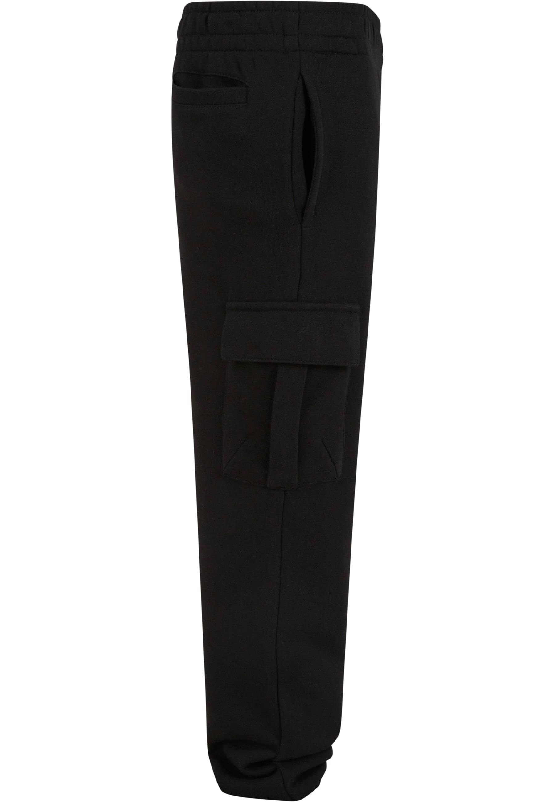 URBAN CLASSICS Cargohose »Urban Classics Boys Light Terry Wide Cargo Sweatpants«, (1 tlg.)