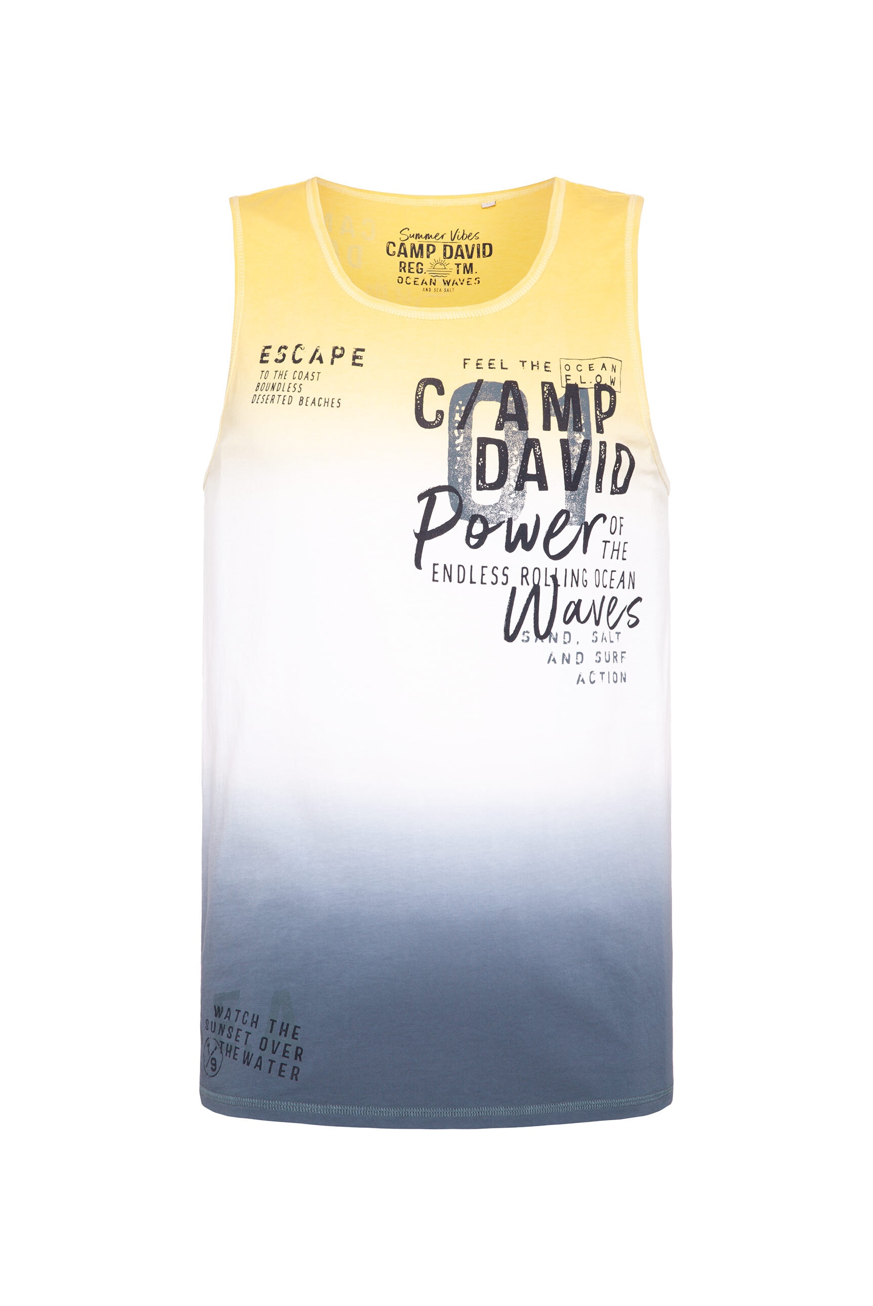CAMP DAVID Tanktop, aus Baumwolle