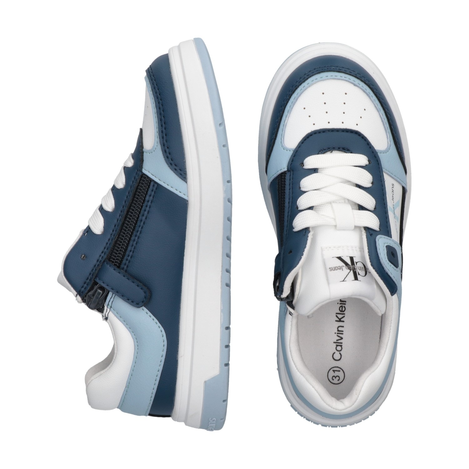 Calvin Klein Jeans Sneaker, Retro Sneaker, Basket Sneaker im colorblocking Look