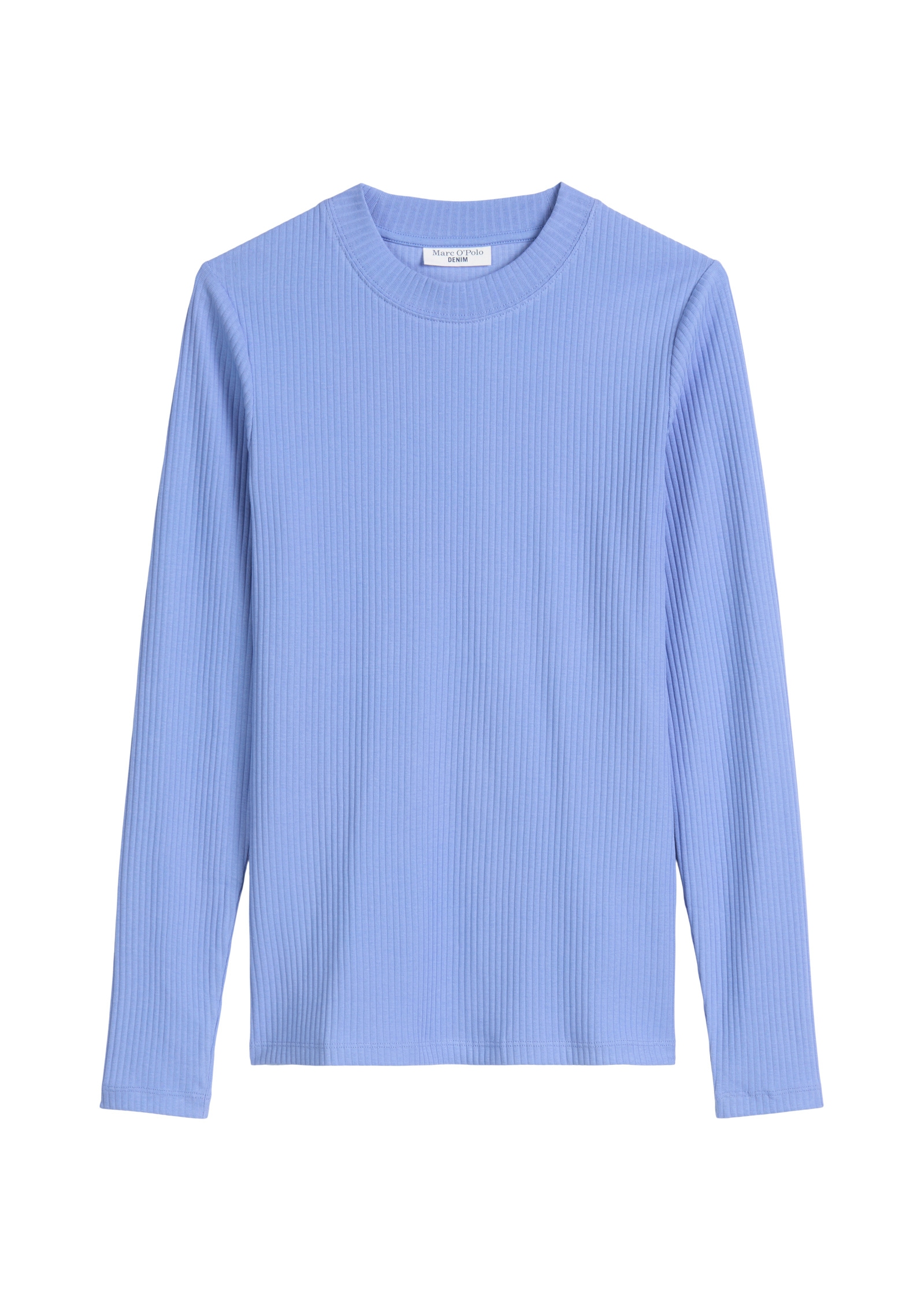 Marc O'Polo DENIM Langarmshirt »aus Rippjersey«