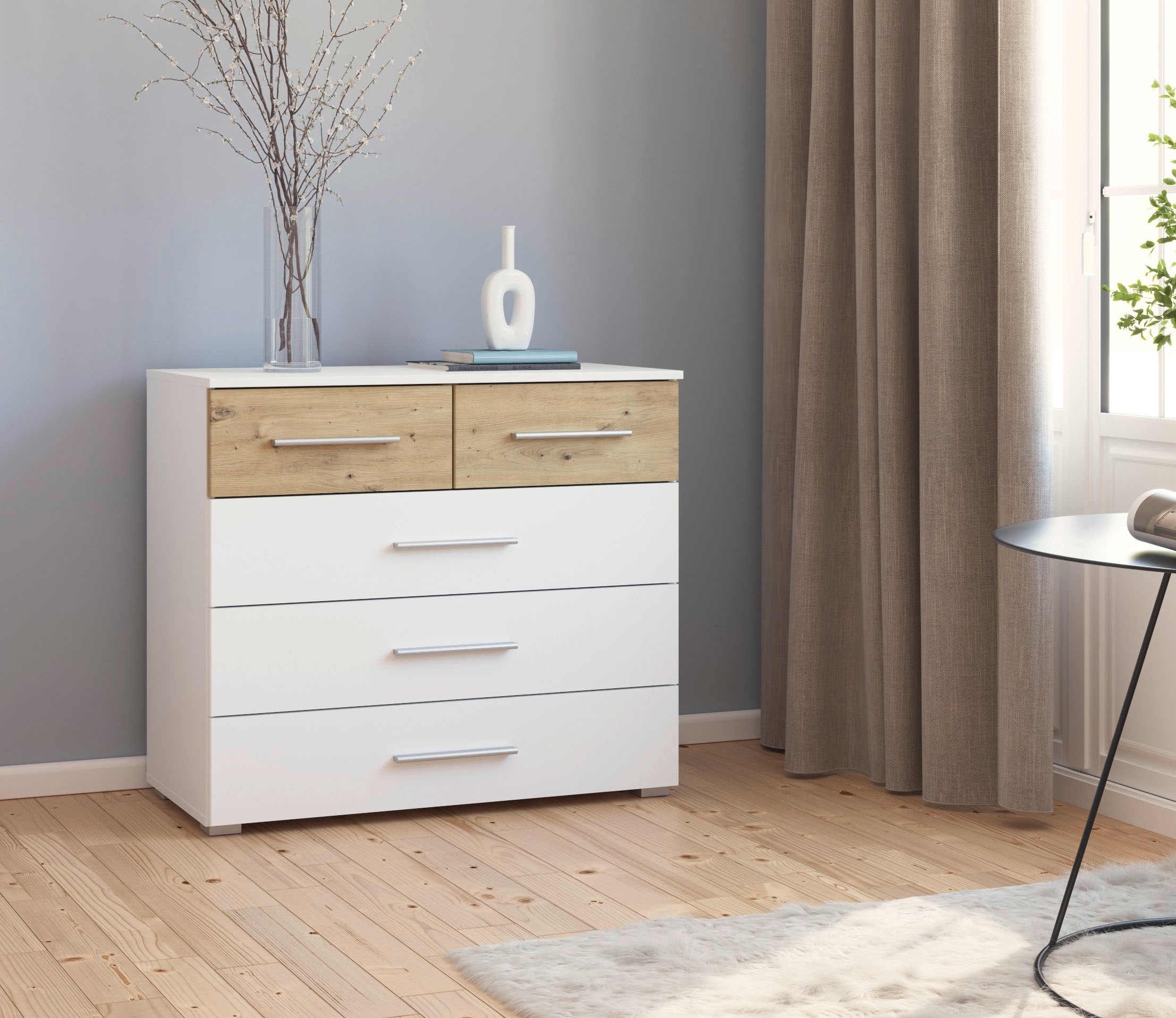 rauch Schubkastenkommode "Sideboard Kommode Schubladenkommode TARRAGONA", m günstig online kaufen