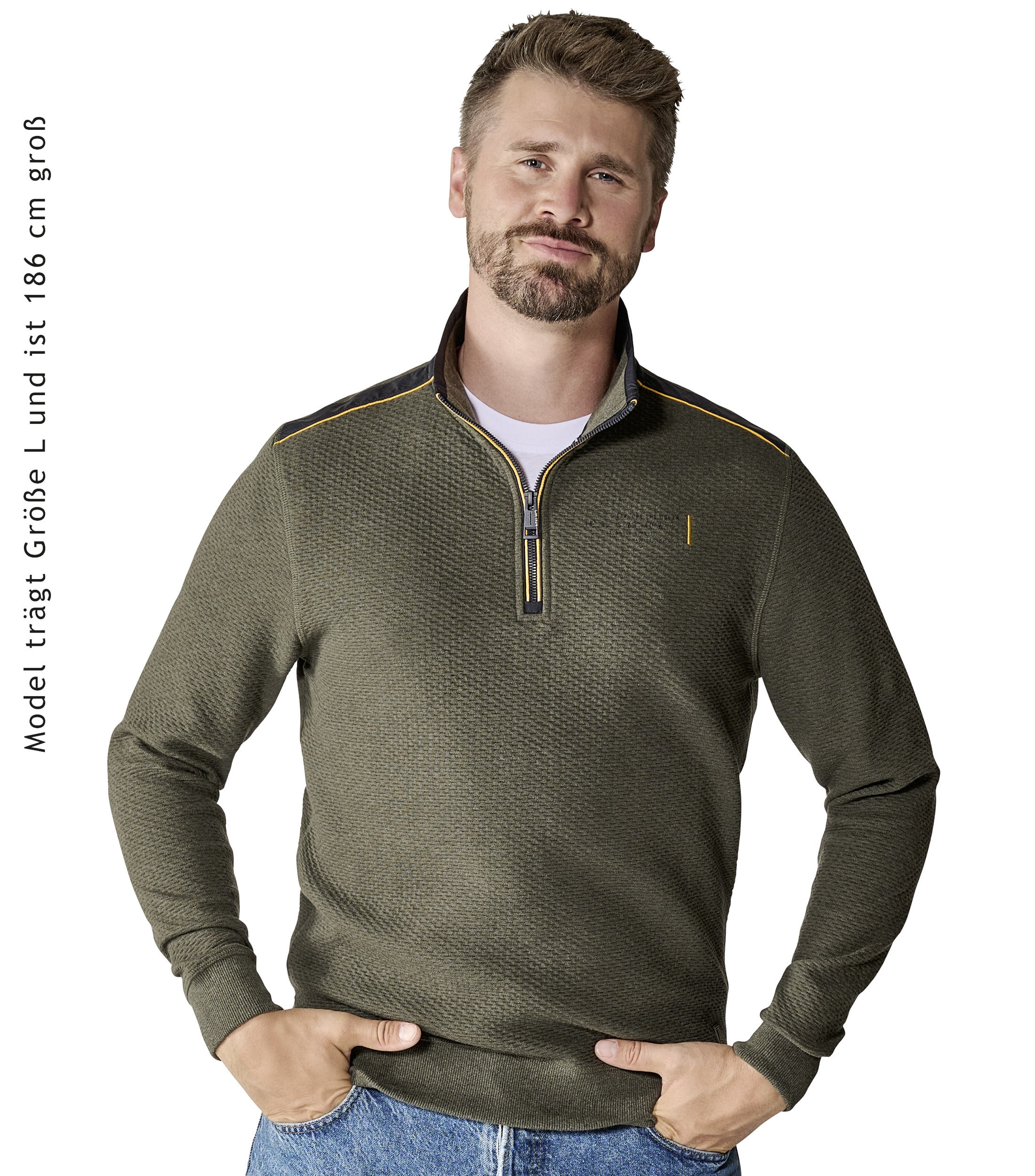 CASAMODA Sweatshirt "CASAMODA Sweattroyer uni"