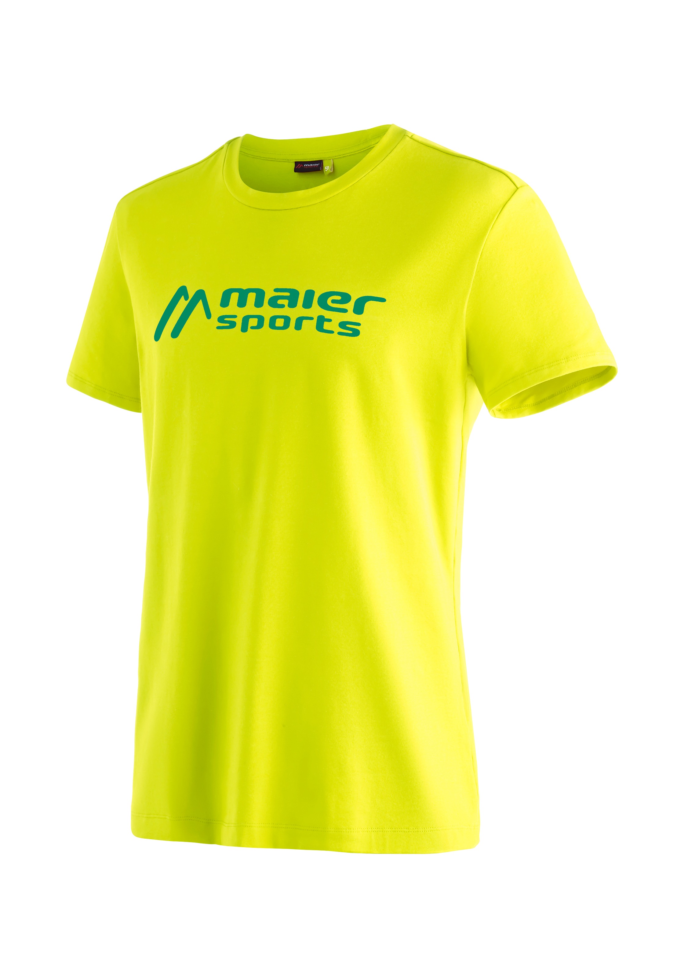 Maier Sports Funktionsshirt "MS Tee M", Vielseitiges Rundhalsshirt aus elastischem Material