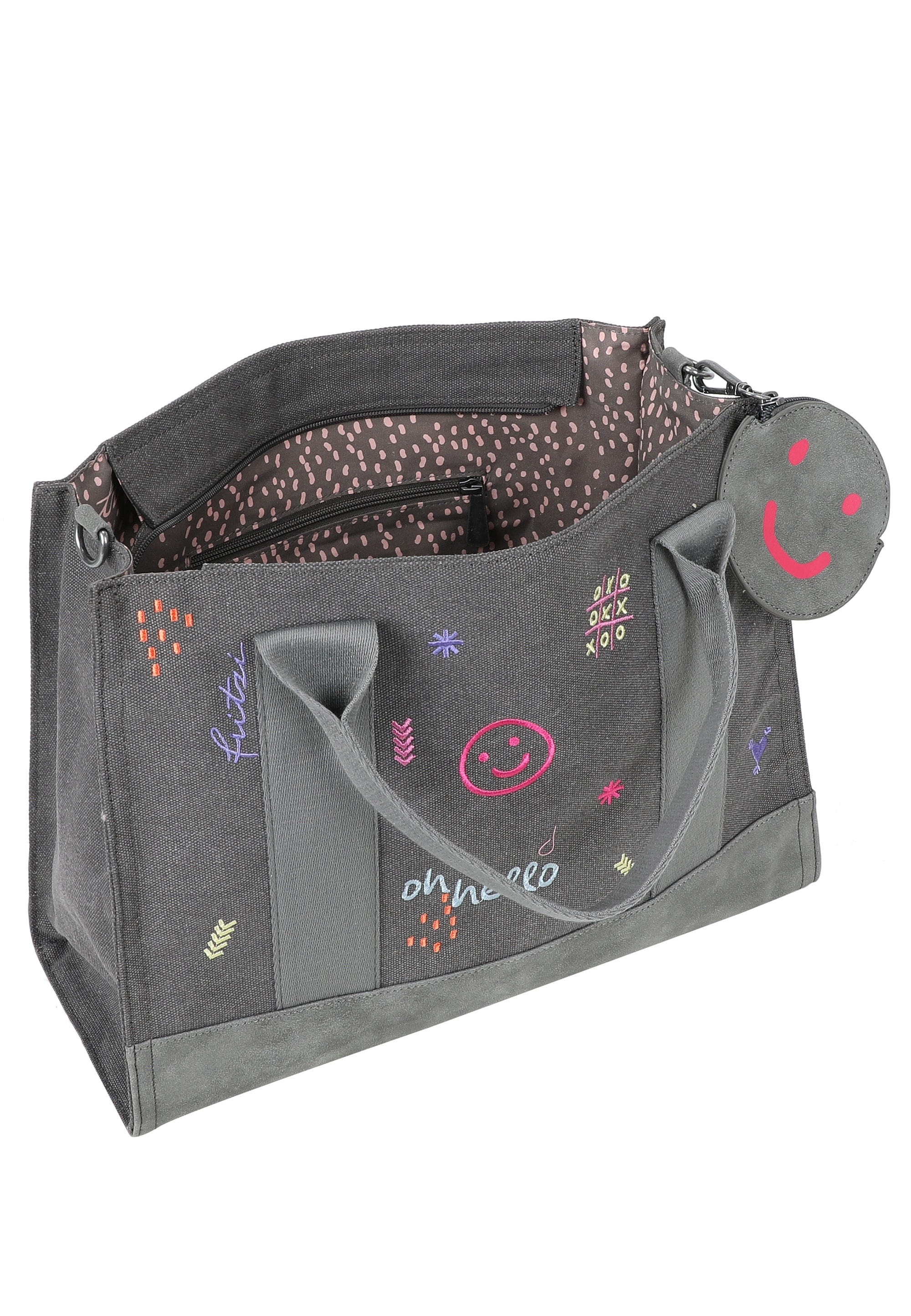 Fritzi aus Preußen Henkeltasche »Tote Bag Limited Embro Fun« mit tollen Stick-Details