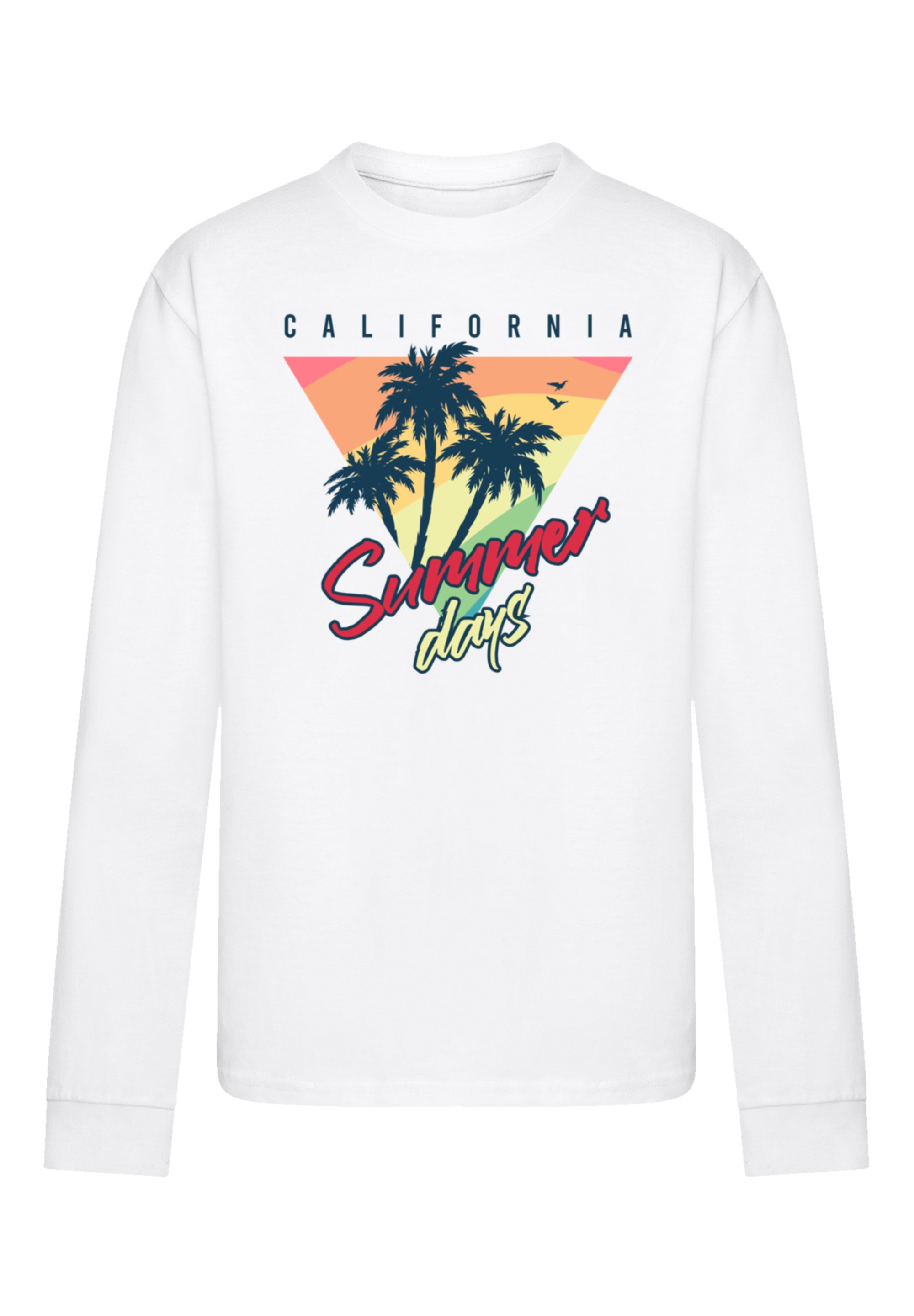 F4NT4STIC T-Shirt »California Palmen Retro«, Premium Qualität