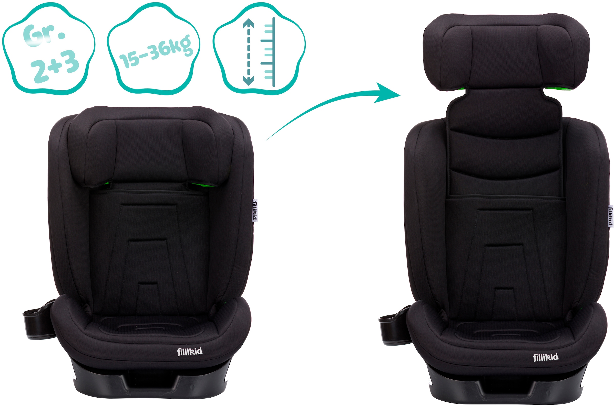 Fillikid Autokindersitz »Elli Pro Isofix i-size«