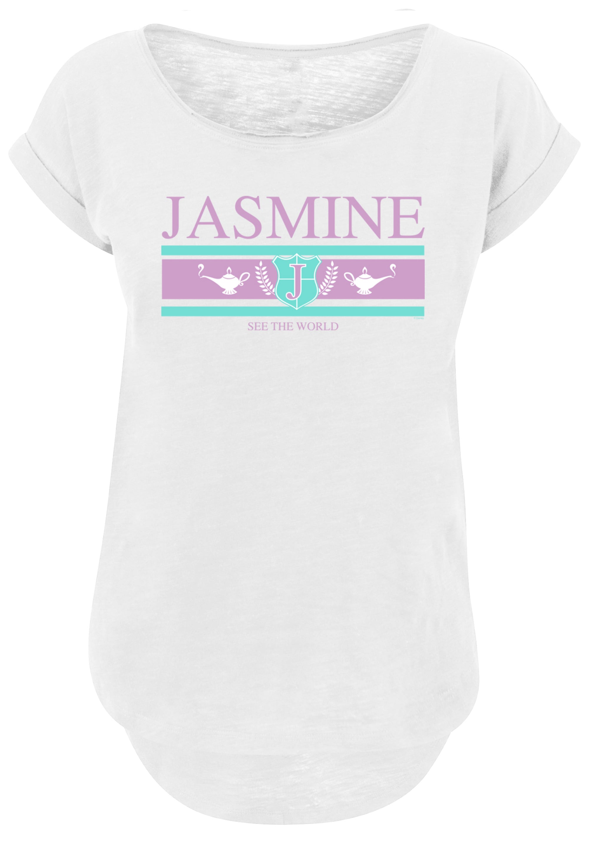 F4NT4STIC T-Shirt "Disney Jasmine See The World", Print günstig online kaufen