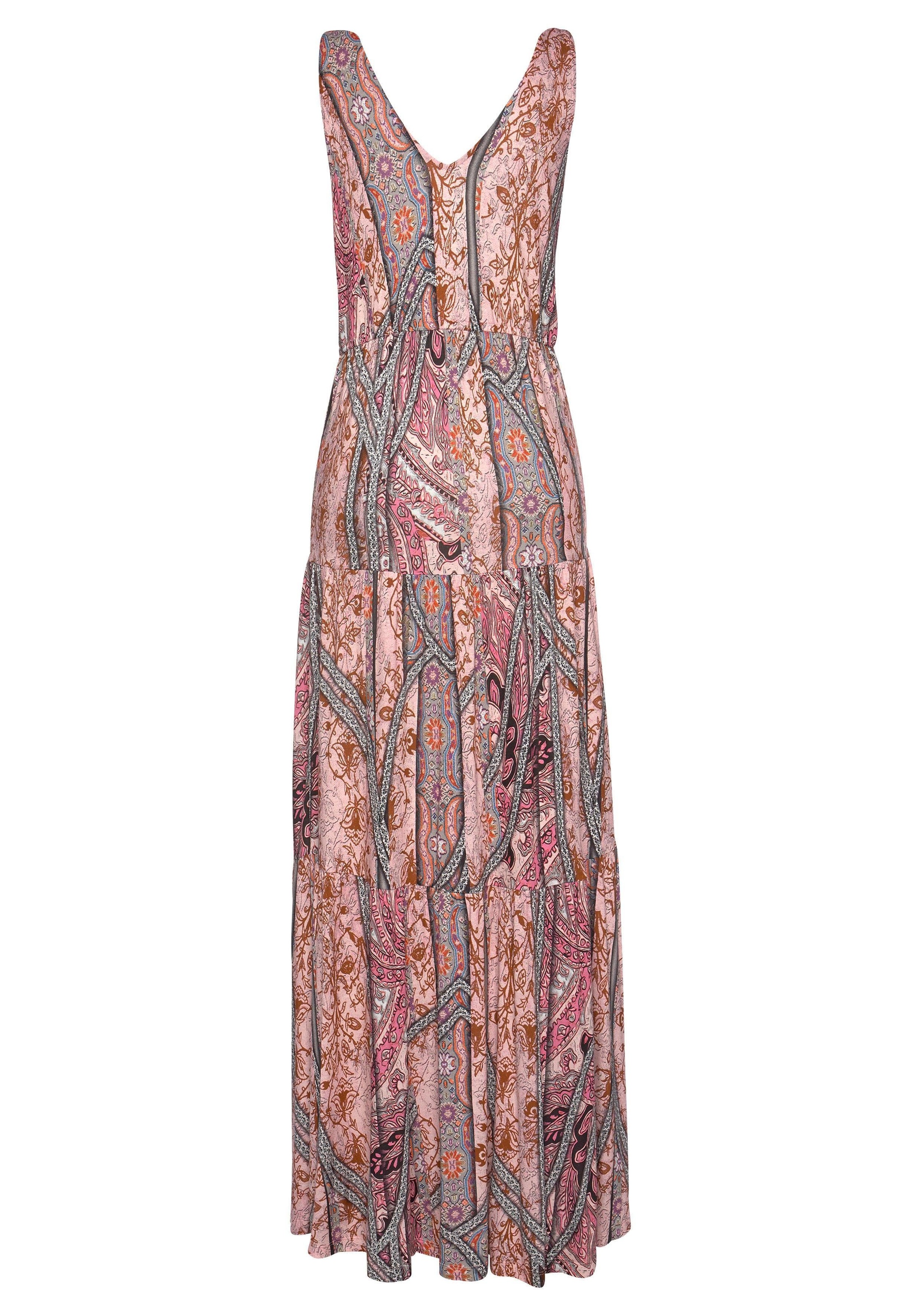 Buffalo Damen Maxikleid Pink 3