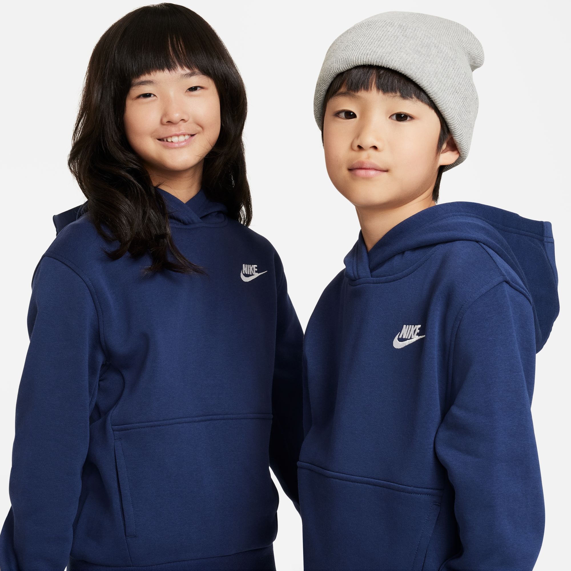 Nike Sportswear Kapuzensweatshirt »CLUB FLEECE BIG KID'S PULLOVER HOODIE«