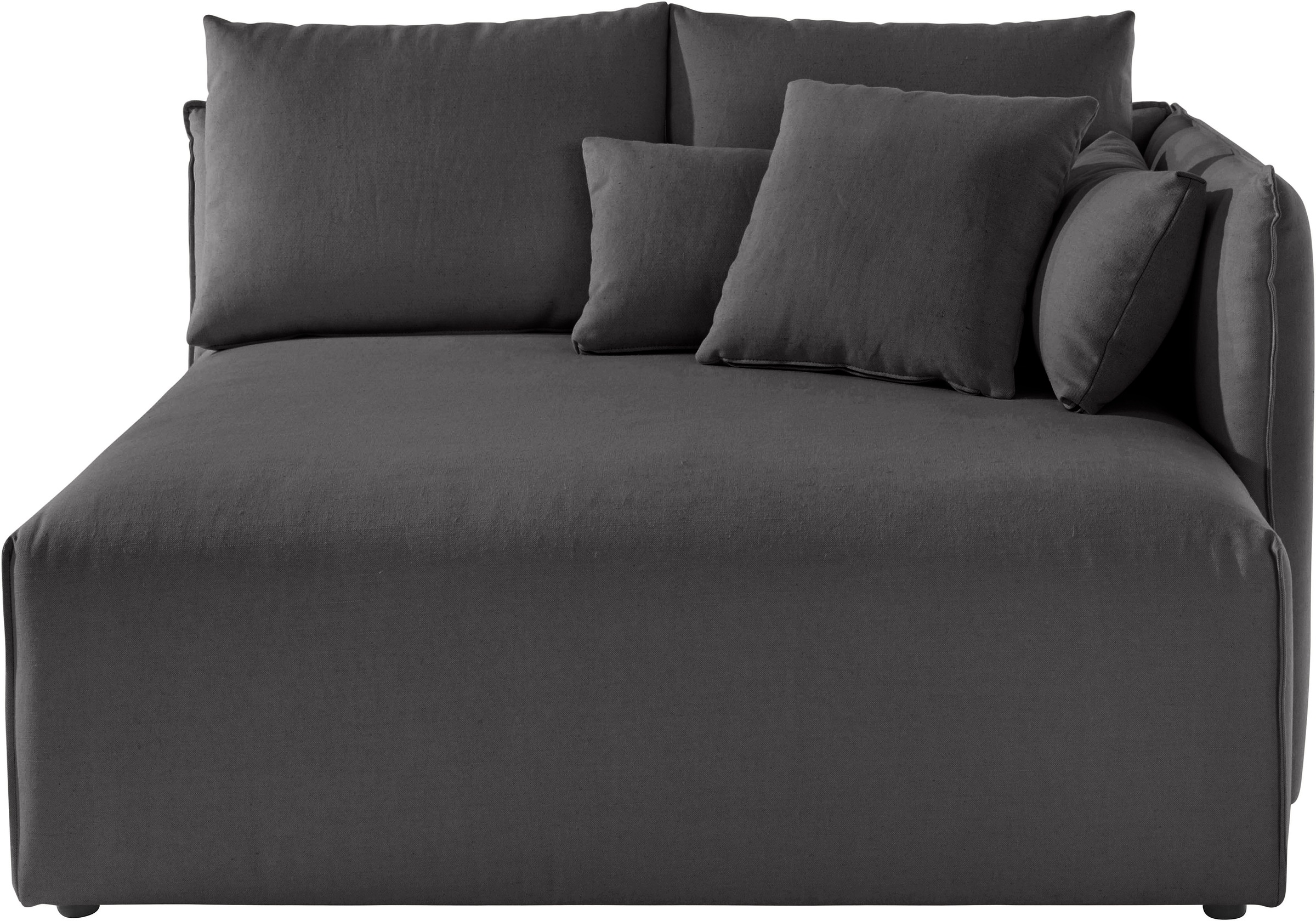 andas Ottomane »Nöre«, kurzes Lounge-Modul - zum Zusammenstellen, Breite 138 cm, Tiefe 128 cm