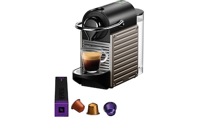 Nespresso Kapselmaschine »Pixie XN304T von Krups, Titan«, inkl. Willkommenspaket mit... kaufen