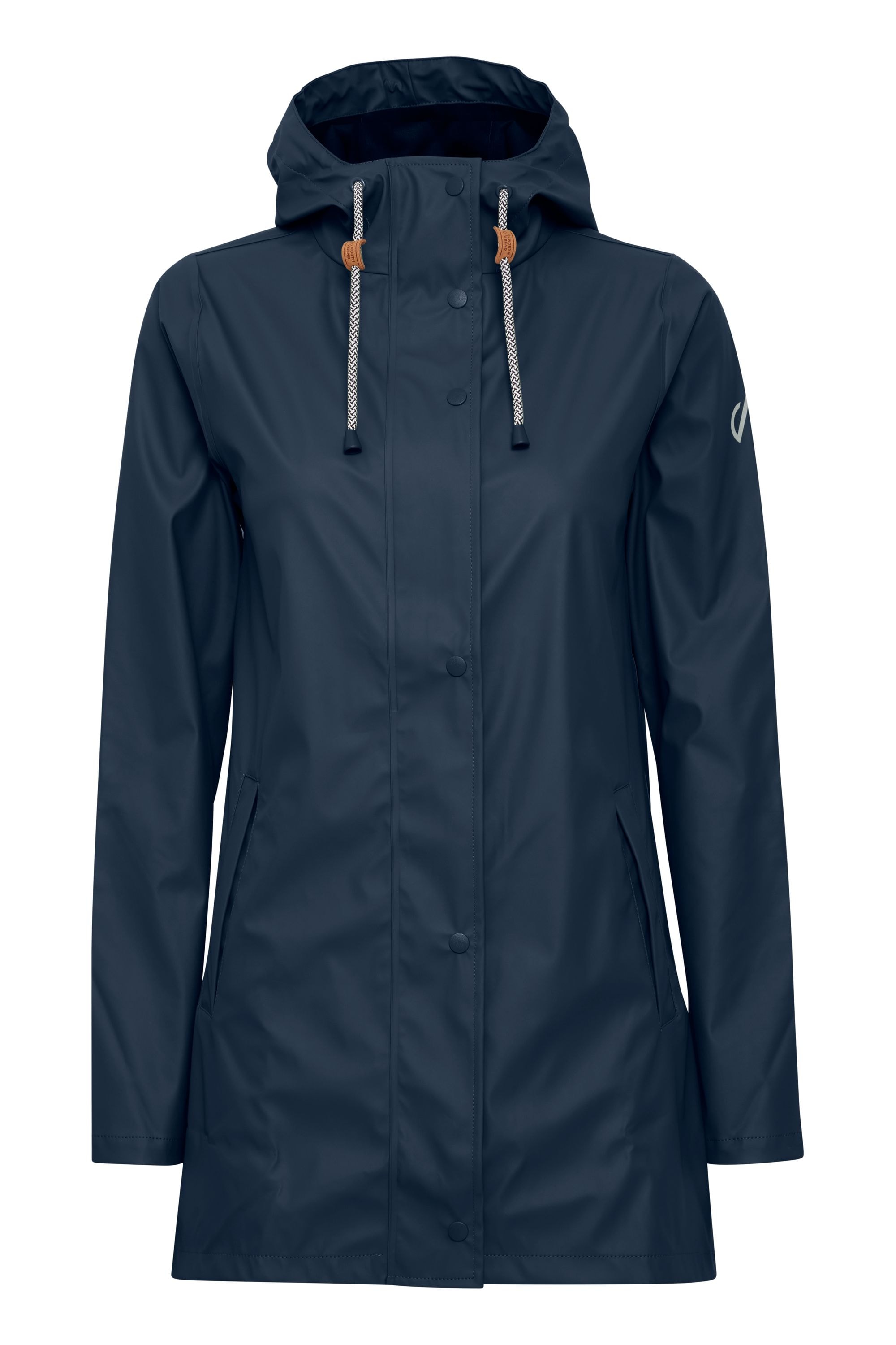 North Bend Regenjacke "Regenjacke NBTora W W-PRO 5.000 mit wasserdichter Beschichtung", mit Kapuze