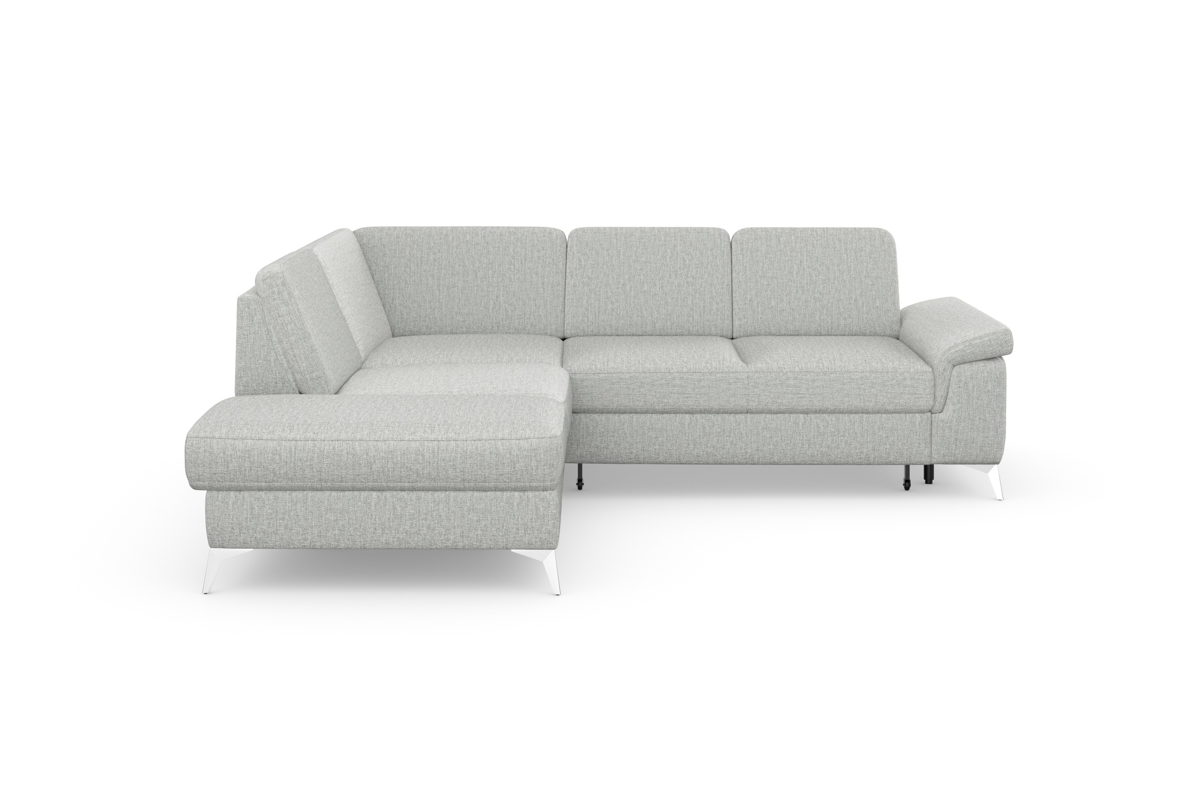sit&more Ecksofa "Padua L-Form", inklusive Sitztiefenverstellung, Armteilfu günstig online kaufen