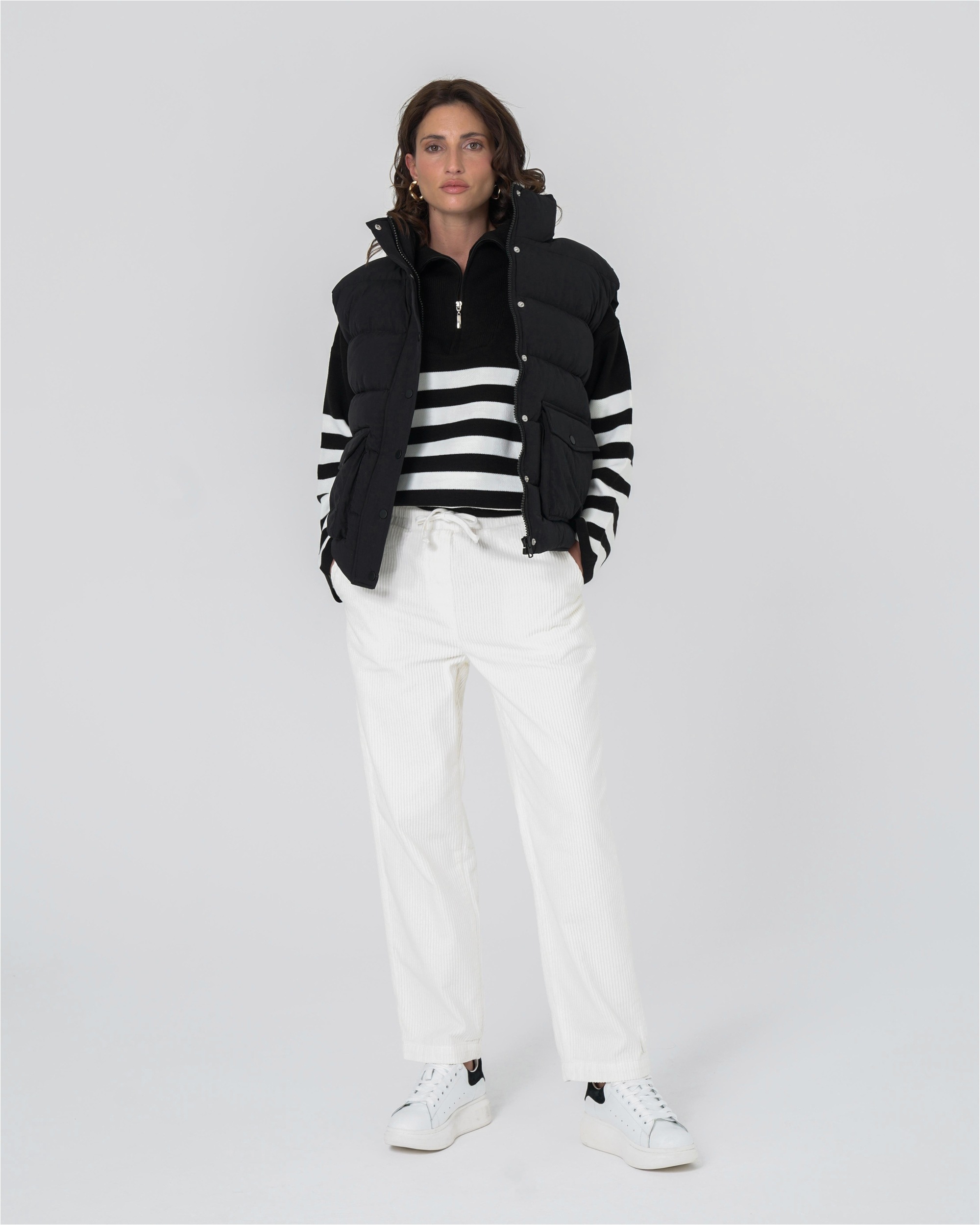 freshlions Steppweste »Fabiana«, mit Pattentaschen