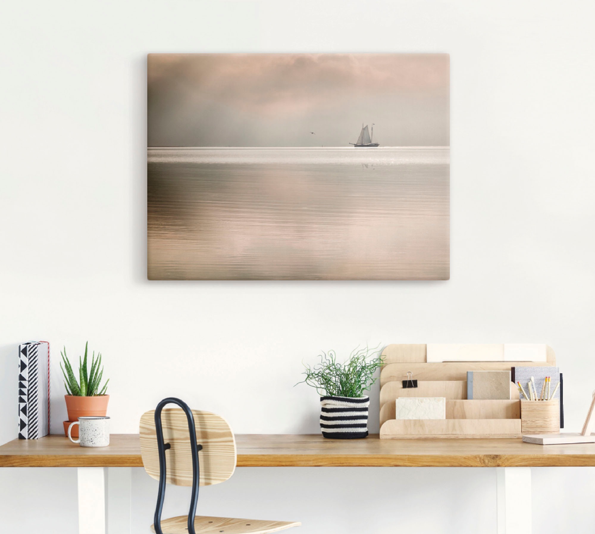 Artland Leinwandbild "Augenblicke der Ruhe..." Gewässer 1 Stk. tlg. auf Hol günstig online kaufen