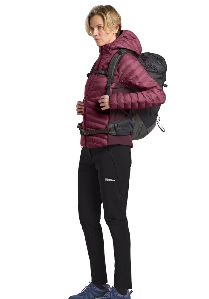 Jack Wolfskin Funktionsjacke »ROUTEBURN PRO INS JKT W«, mit Kapuze