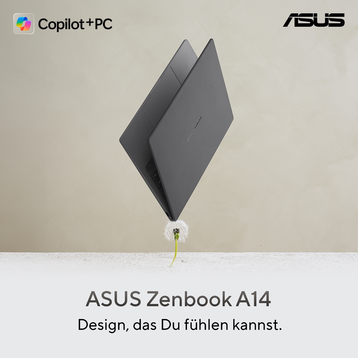 Asus Gaming-Notebook »ZenBook A14 X1E-78-100 32 1TB UX3407RA-QD010W«, 35,6 cm, / 14 Zoll, Qualcomm, X Elite, 1000 GB SSD