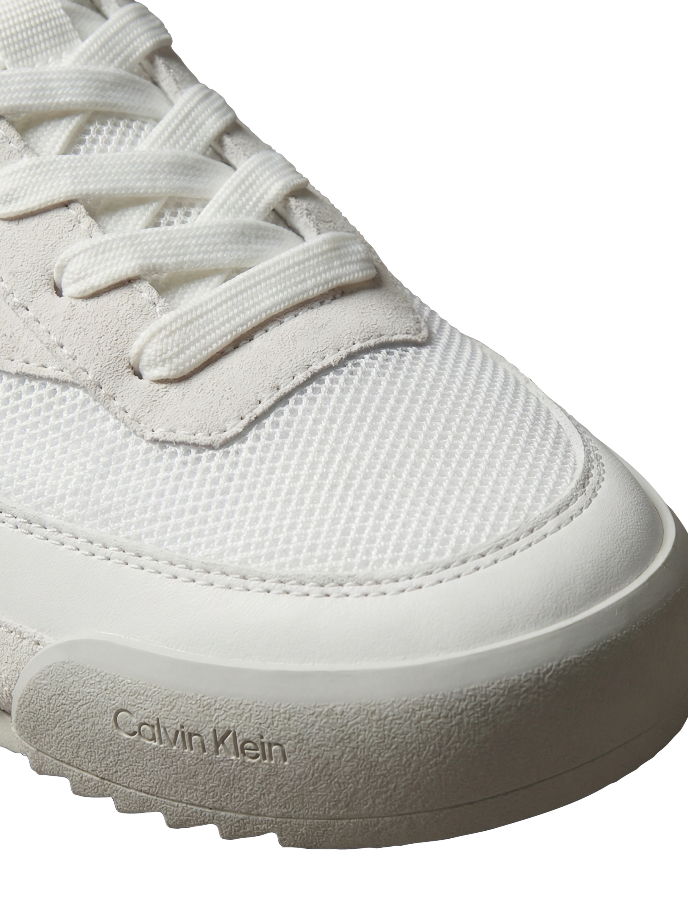 Calvin Klein Sneaker »LOW PRO RUNNER MIX MAT«  Freizeitschuh, Halbschuh, Schnürschuh mit seitlichem Logoschriftzug