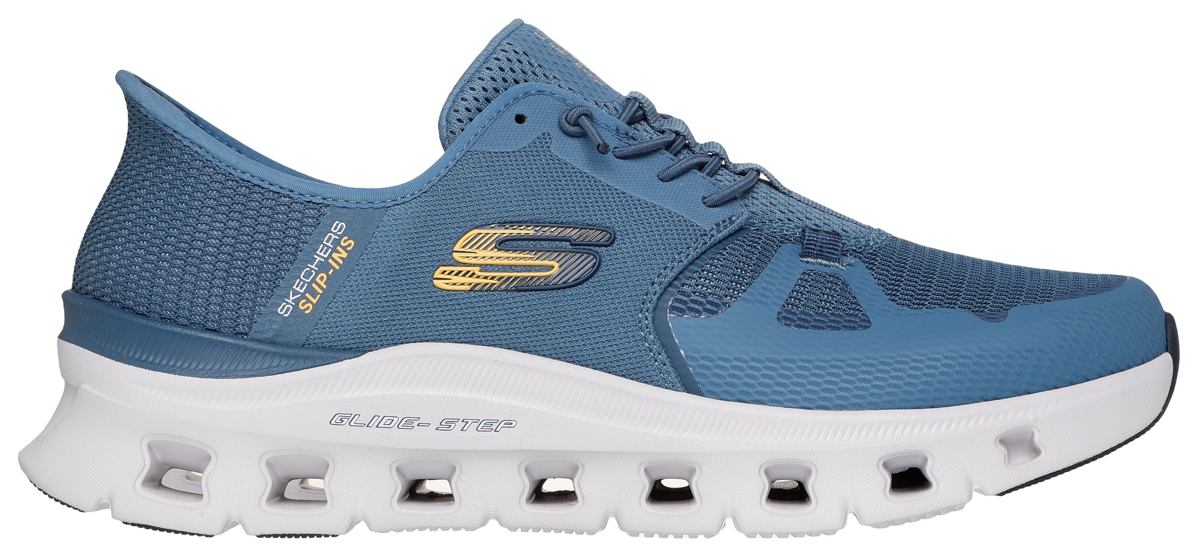 Skechers Slip-On Sneaker »GLIDE-STEP PRO«, Laufschuh, Trainingsschuh mit flexibler Traktionslaufsohle