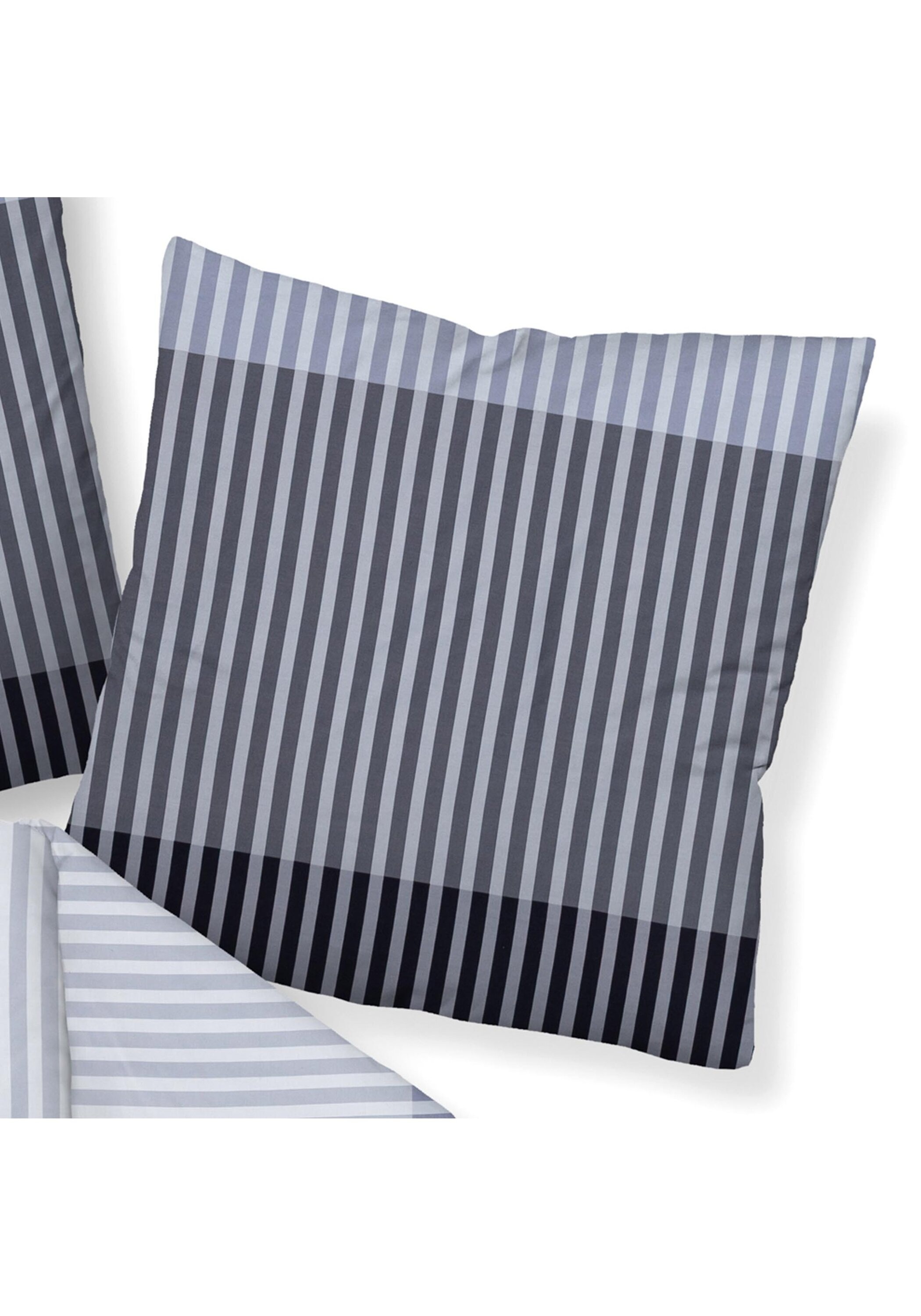 Janine Bettbezug »Bettwäsche Mako Satin Streifen 1er Pack«