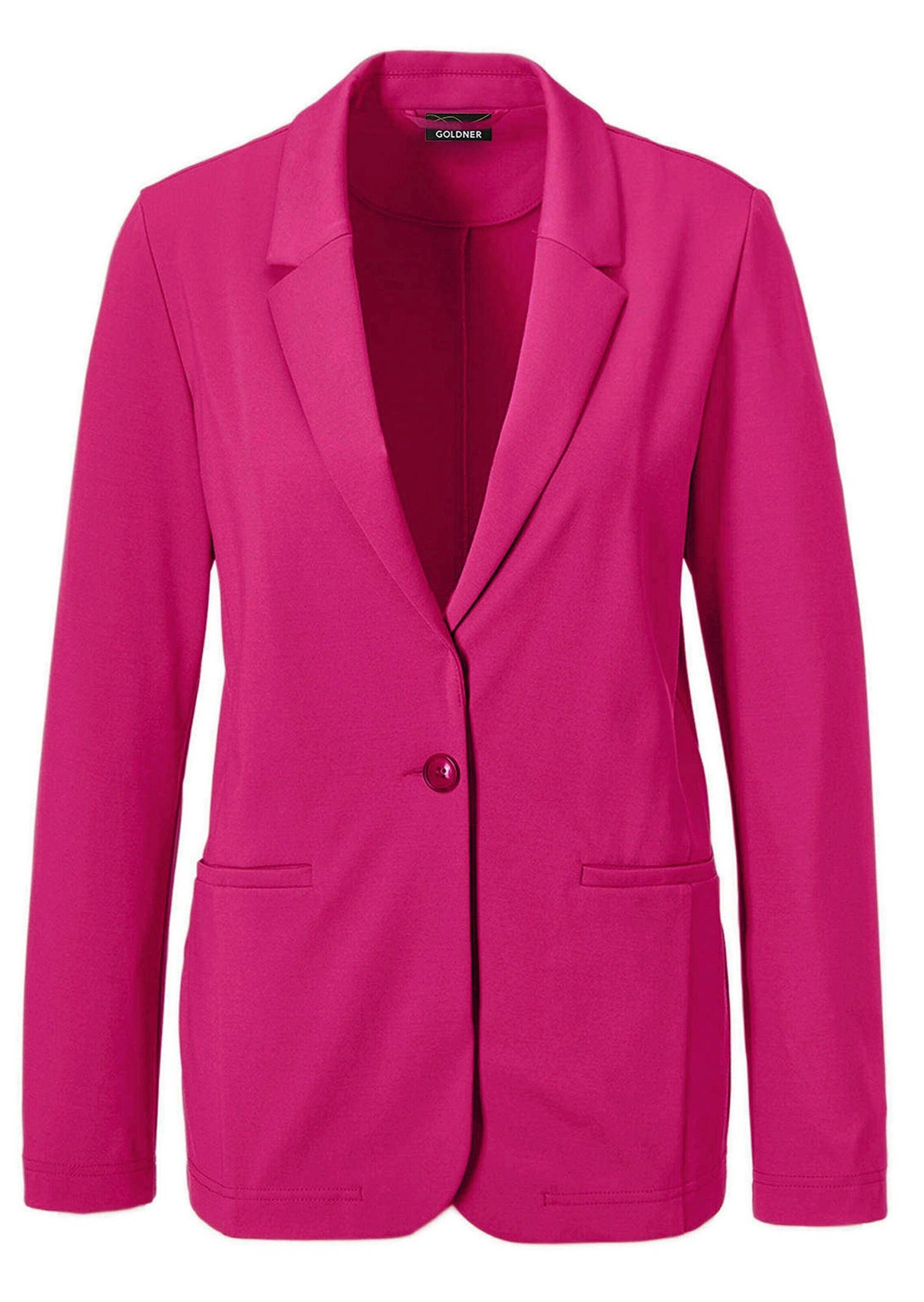 GOLDNER Jackenblazer »Damenblazer mit Reverskragen und Paspeltaschen«