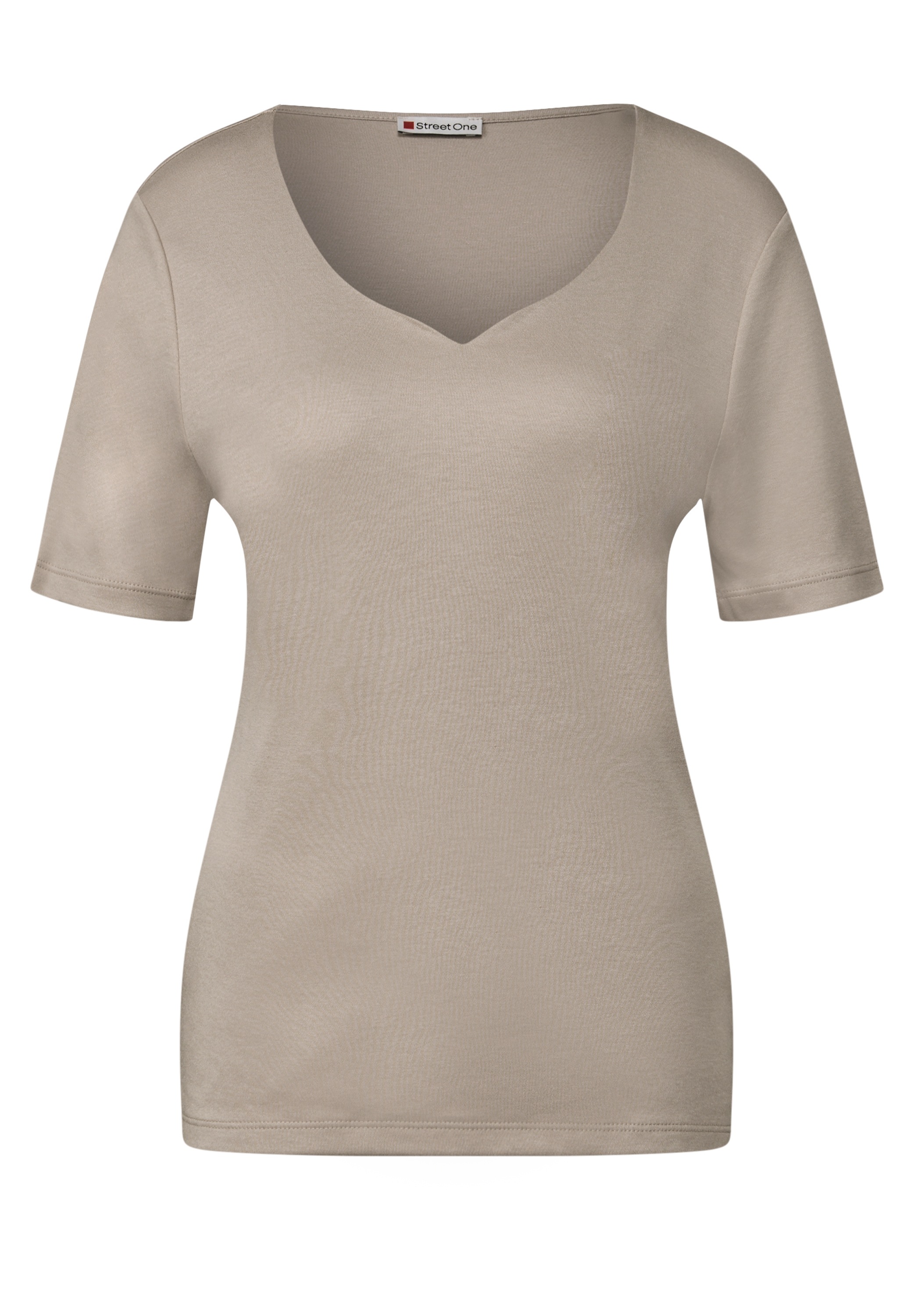 STREET ONE T-Shirt, im soften Baumwoll-Mix