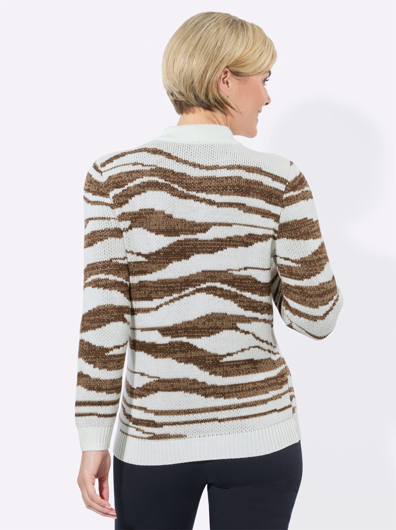 Classic Basics Strickpullover »Jacquard-Pullover«