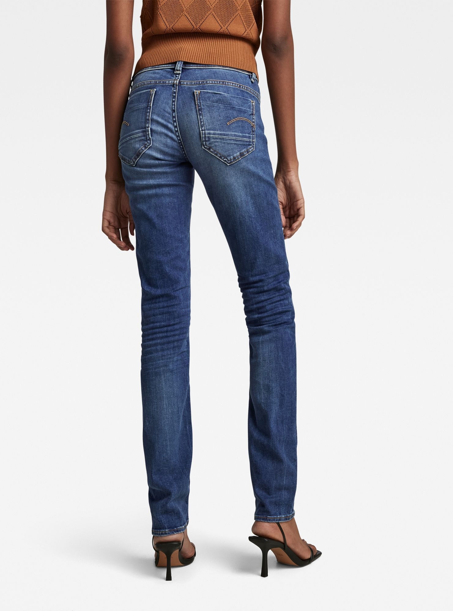 G-STAR Regular-fit-Jeans »Midge Straight Jeans«