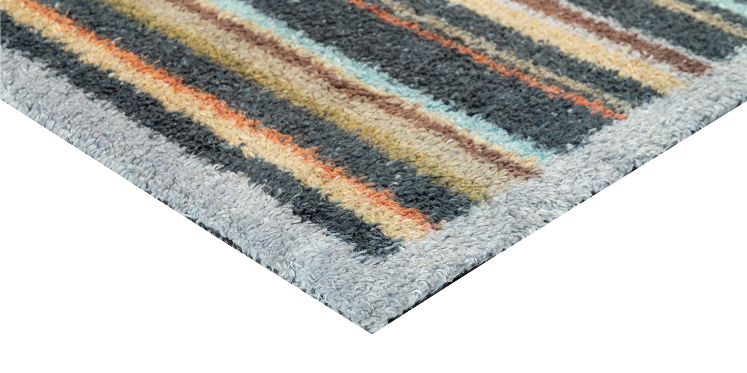 Turtle Mat Teppich »Hawthorn Stripe«, rechteckig, 9 mm Höhe