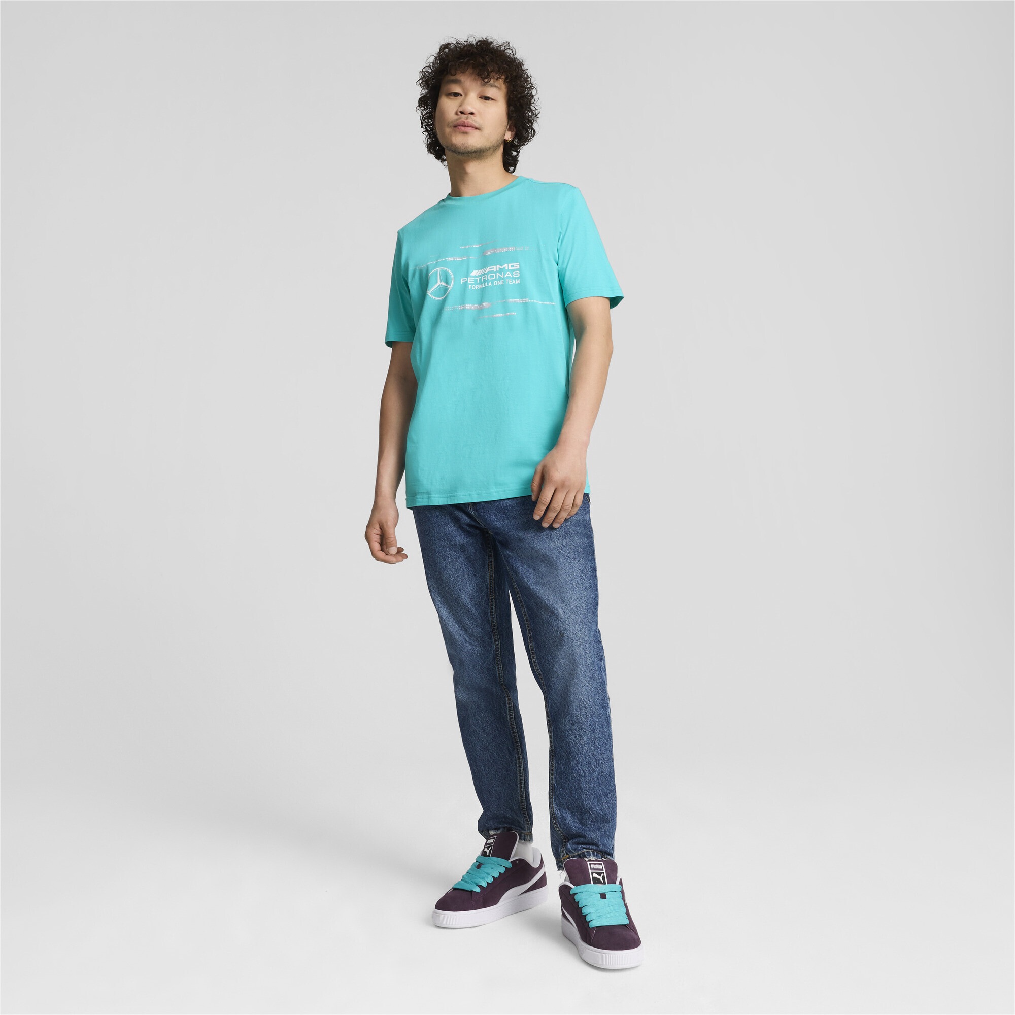 PUMA T-Shirt »Mercedes-AMG Petronas F1® Logo T-Shirt Herren«
