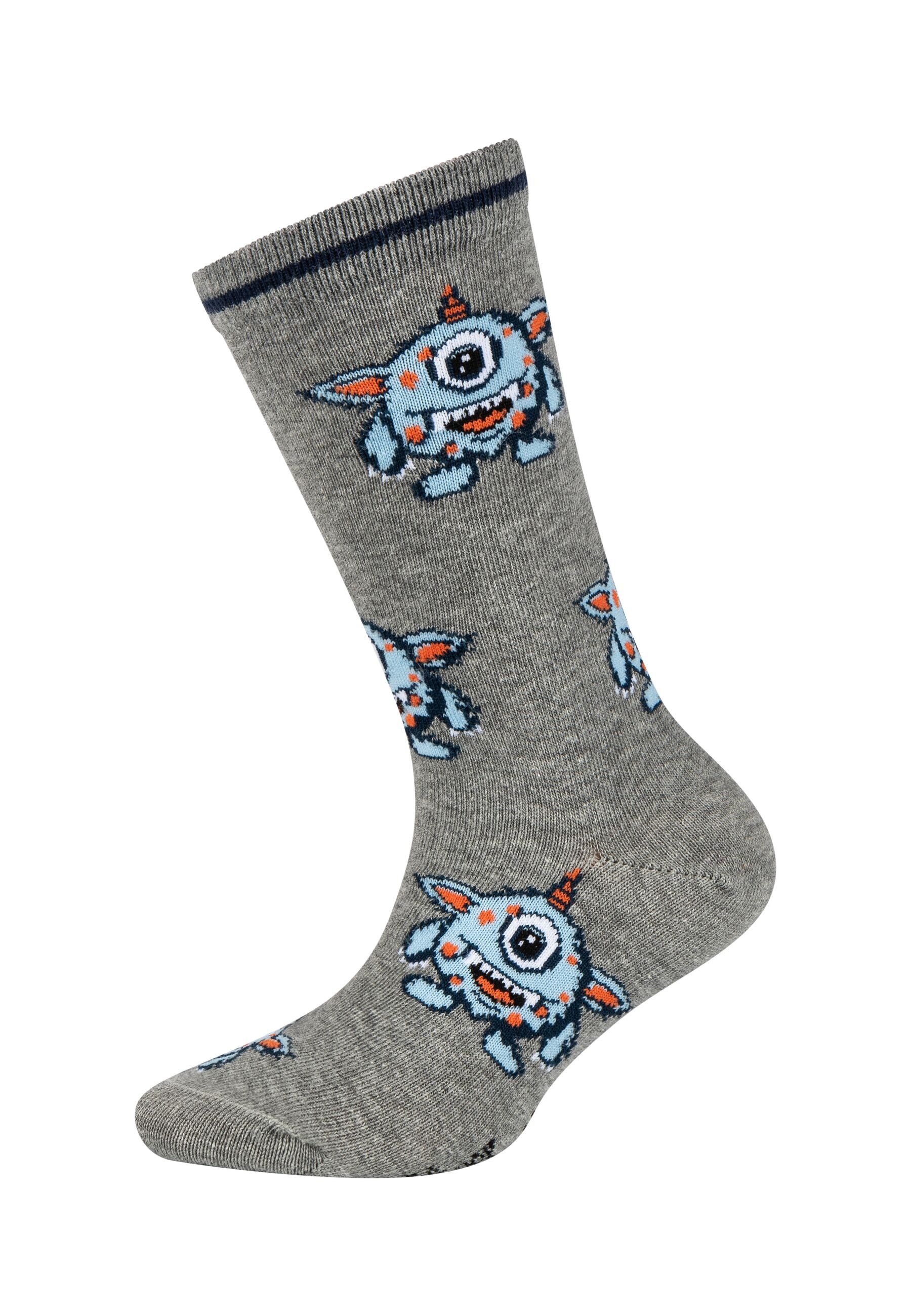 s.Oliver Socken »Kindersocken originals 6er Pack«, 6er Pack Hergestellt aus OCS zertifizierter Bio-Baumwolle, Verstärkte Ferse und Spitze für mehr Haltbarkeit
