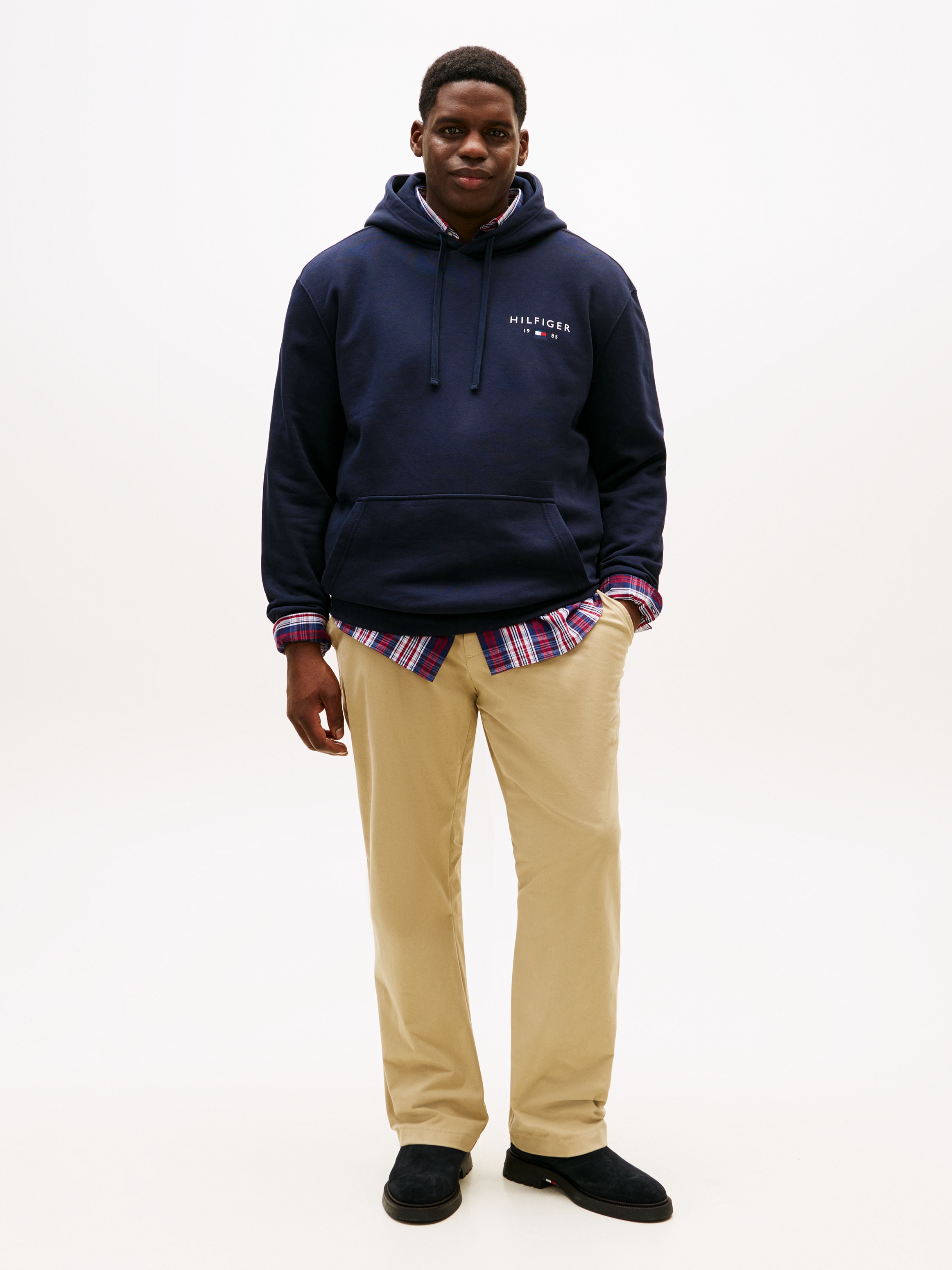 Tommy Hilfiger Big & Tall Hoodie »BT-BRAND LOVE HILFIGER«, Große Größen, normale Passform
