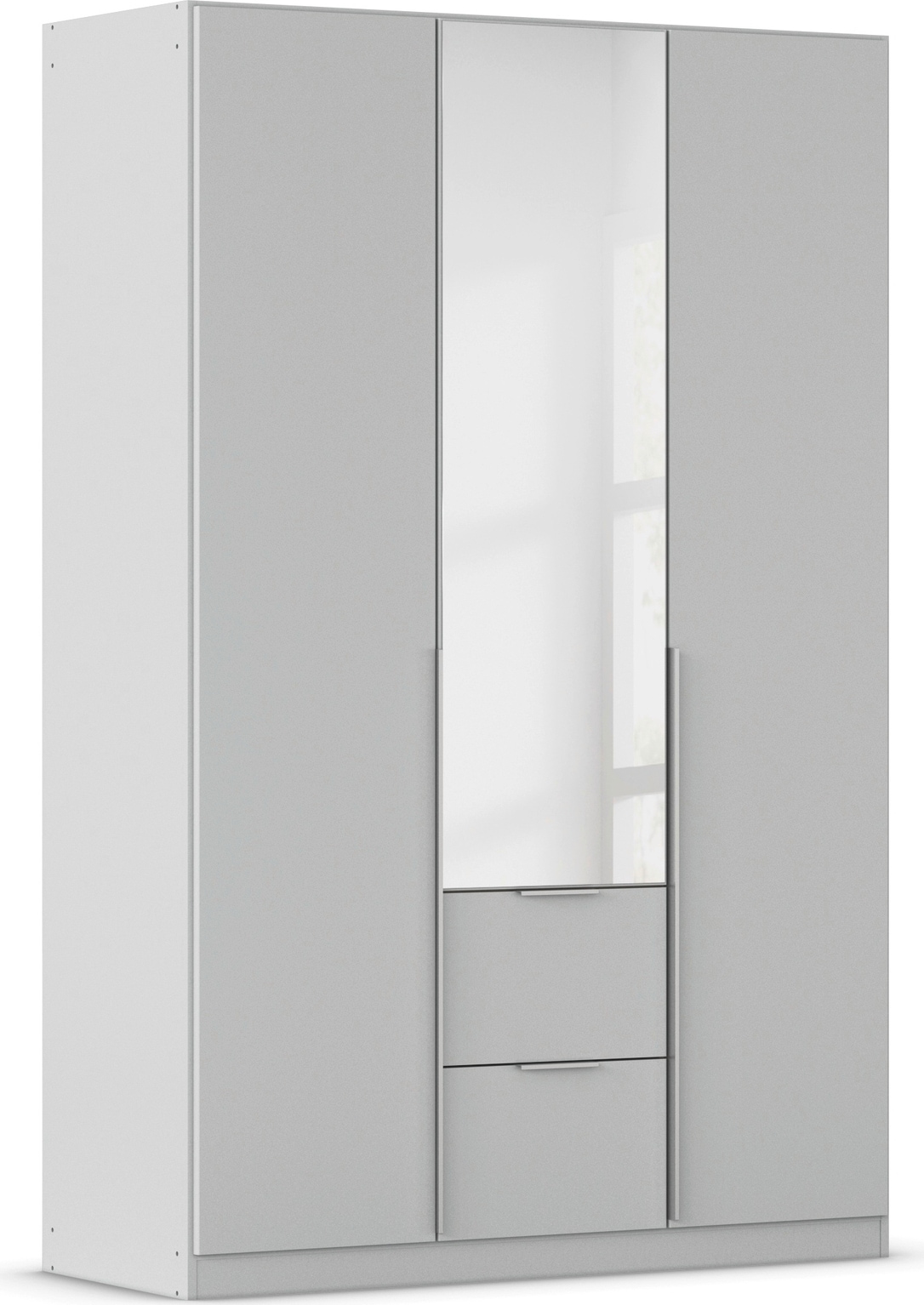OTTO home Drehtürenschrank "Kleiderschrank Schrank Garderobe AGORDO mit Dekor- oder Hochglanzfront" in zwei Griff-Farben, Breiten 91-360 cm, mit Außenschubkästen, in 7 Breiten und 2 Höhen MADE IN GERMANY