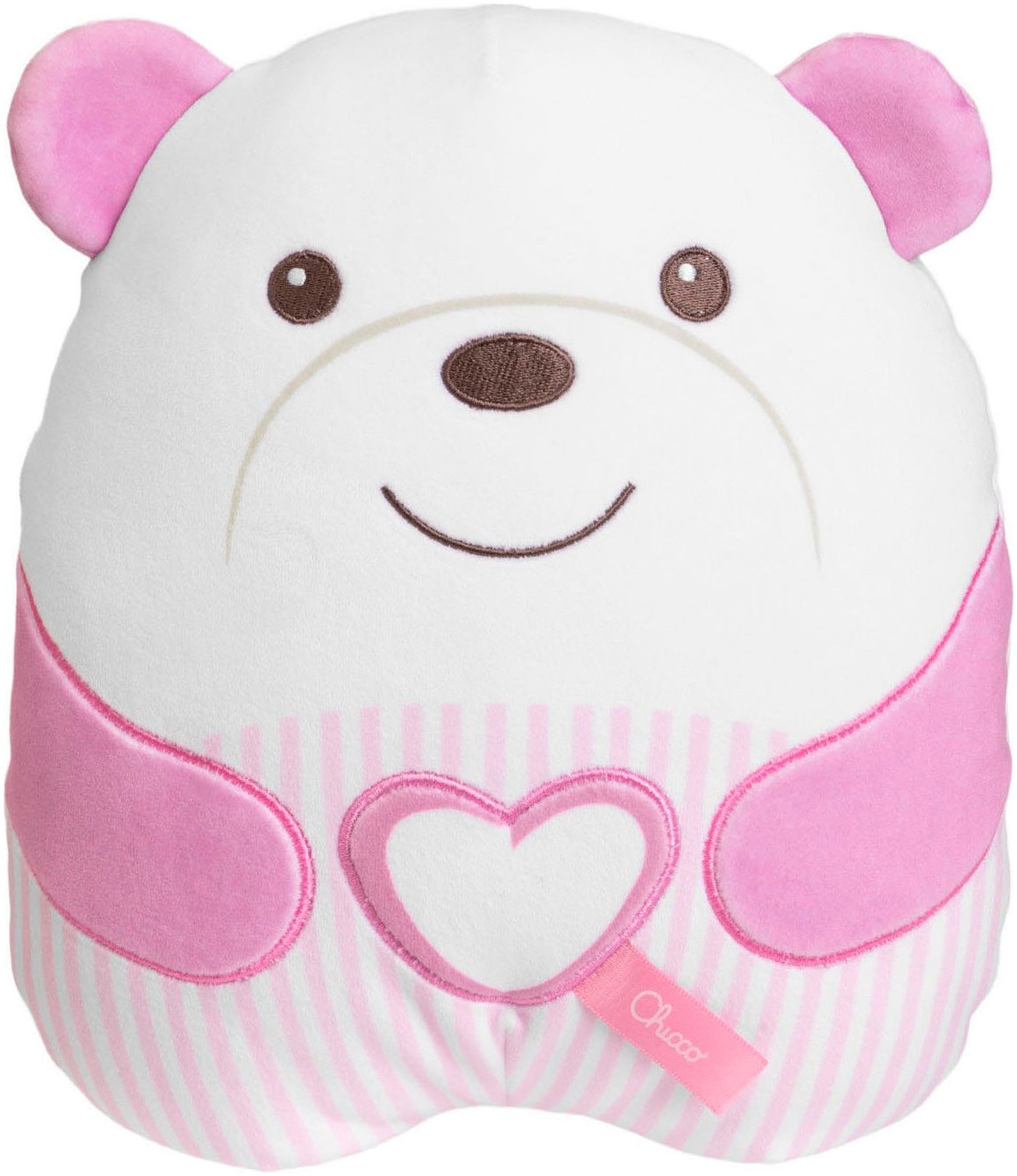 CHICCO Kinder Kuscheltier "Kuschelbär", rosa, Plüschfiguren, mit Sound- und Lichteffekt