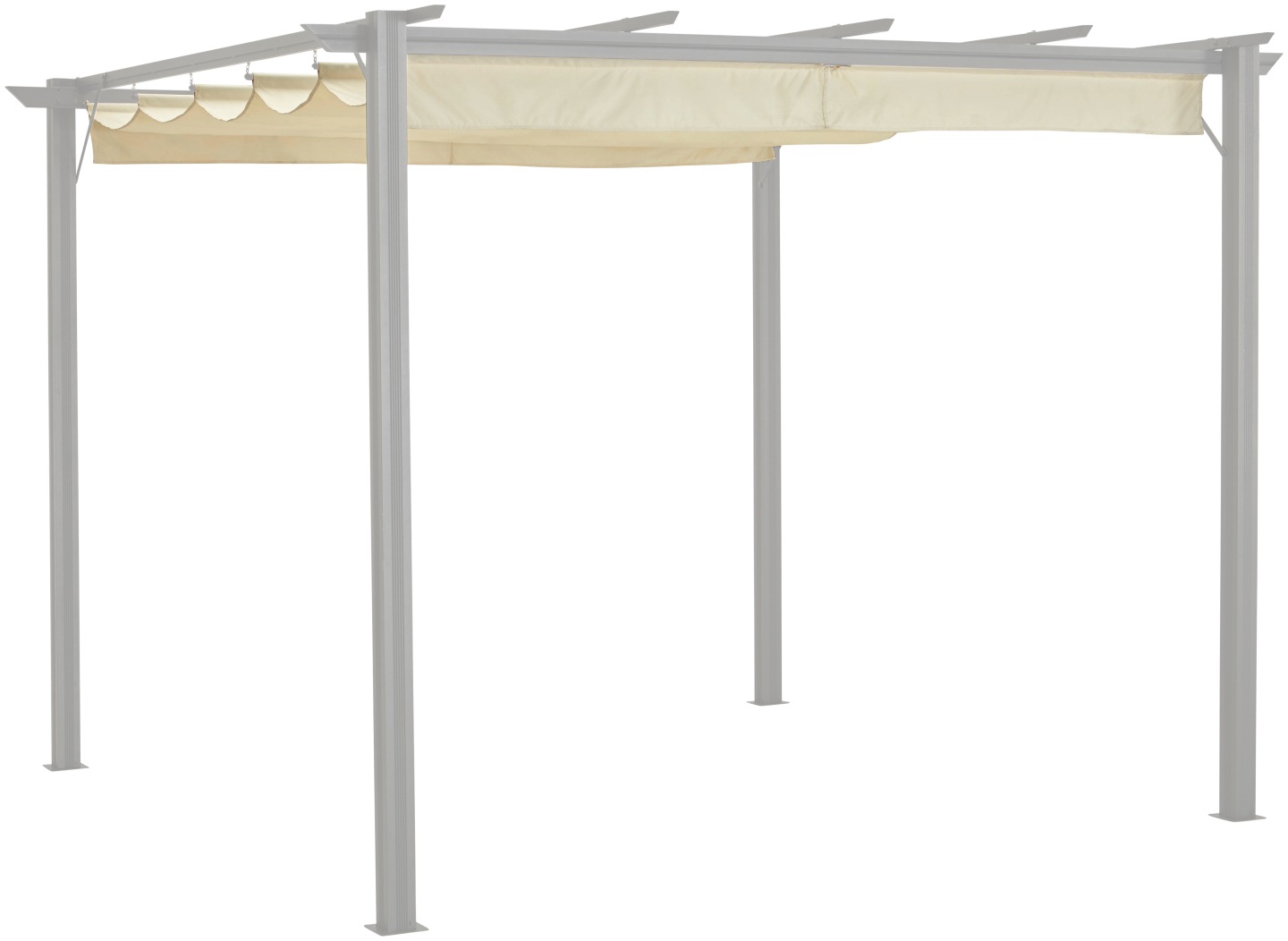 Thumbnail - KONIFERA Pavillon-Ersatzdach, für "Tilos", BxT: 300x400 cm