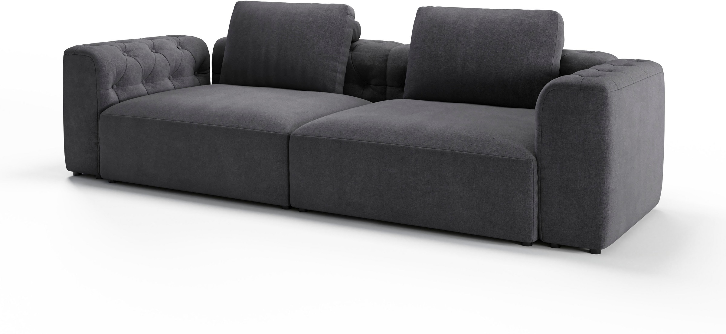 RAUM.ID 2,5-Sitzer »Cushid«, Modulsofa, bestehend aus 2 Teilen, Breite 268 cm