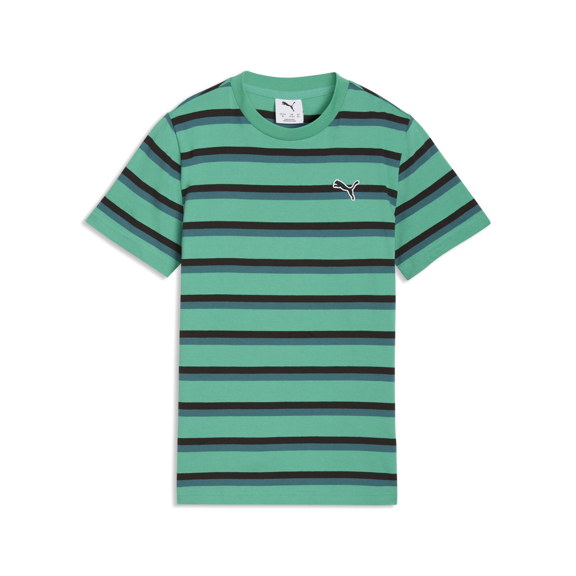 PUMA T-Shirt "Essentials Gestreiftes T-Shirt Jugendliche"