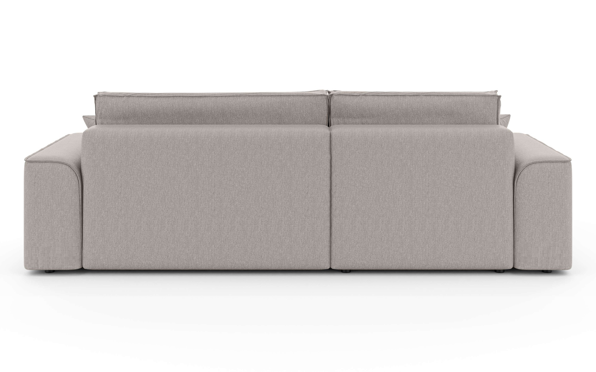 Home affaire Ecksofa »Santenay mit Bettfunktion und Bettkasten, Maße: B/T/H 266/164/90 cm«, L-Form mit Wellenfederung, Schlaffläche: 140x213 cm, auch in Cord
