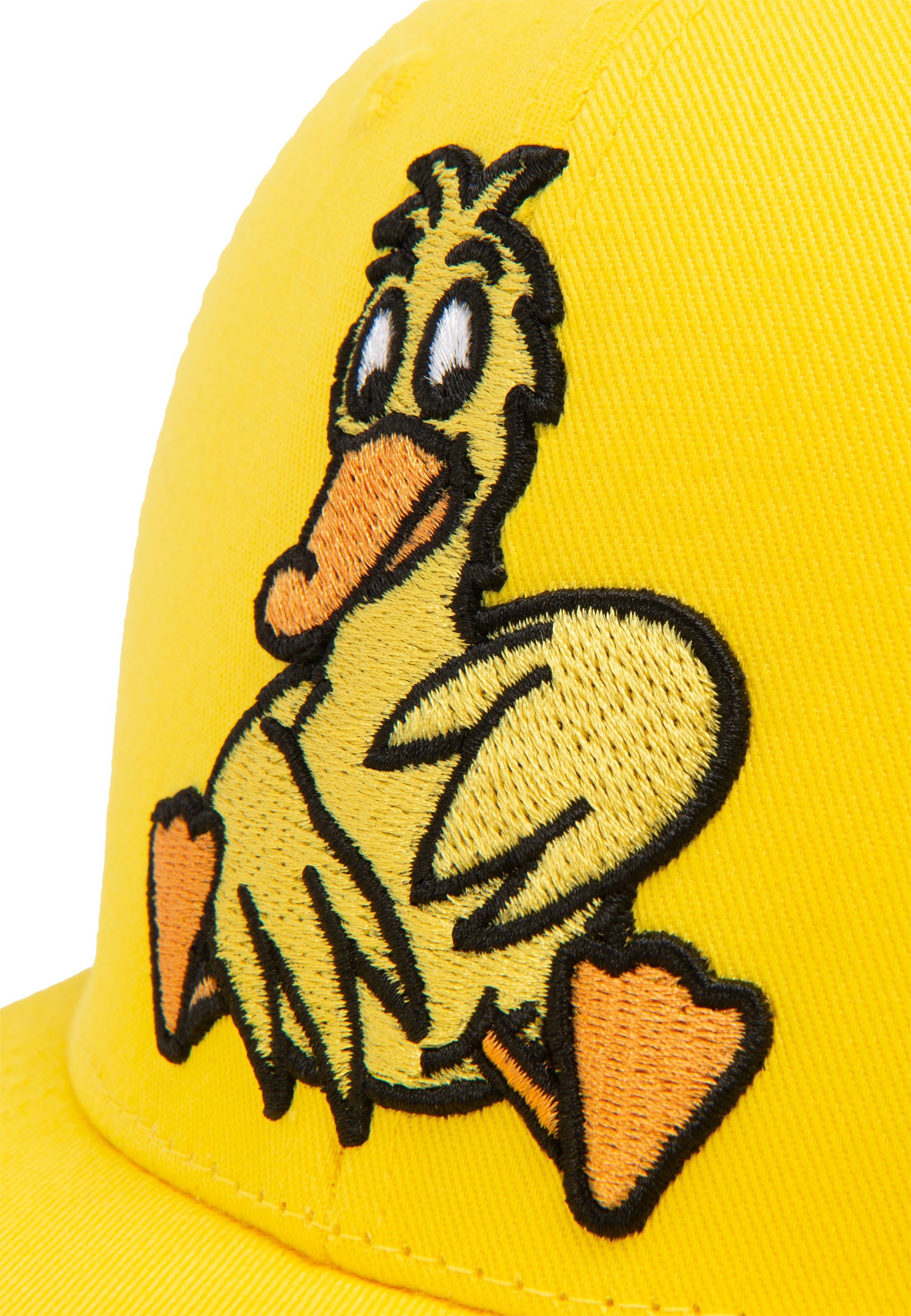 LOGOSHIRT Baseball Cap »Maus - Ente sitzt«, mit detailreicher Stickerei