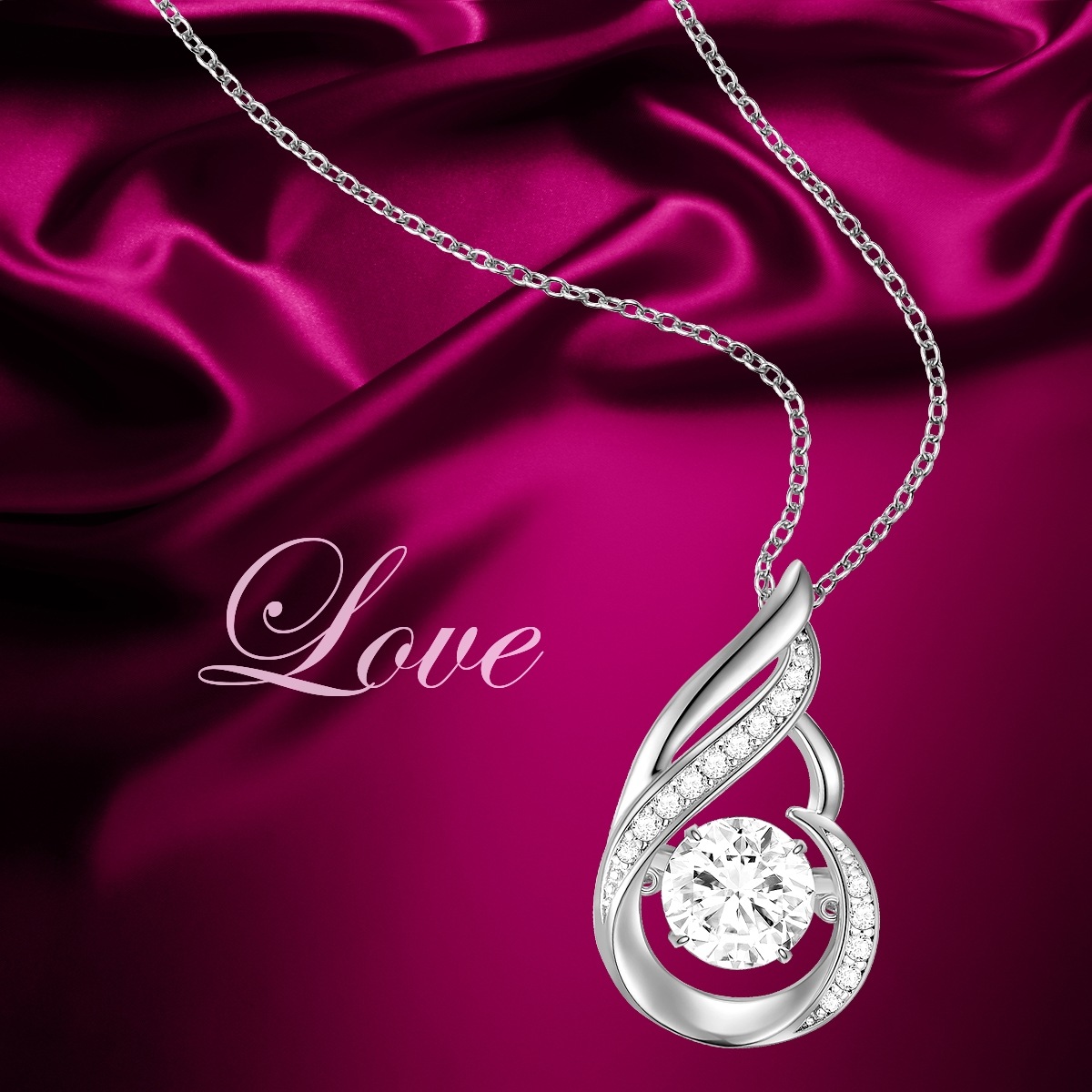 Rafaela Donata Kette mit Anhänger »G852« aus Sterling Silber